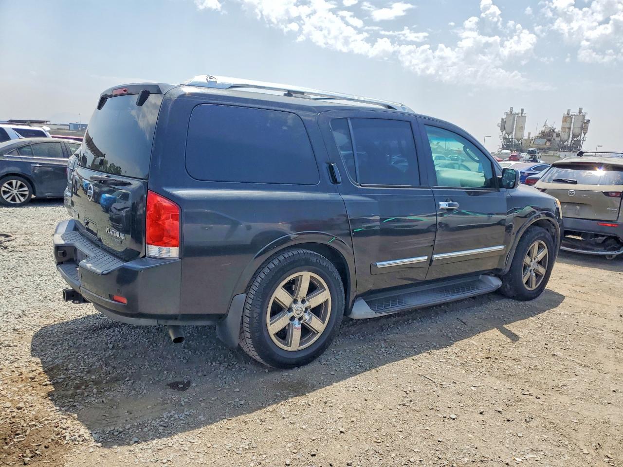 2011 Nissan Armada Platinum Black vin: 5N1BA0NF7BN606738