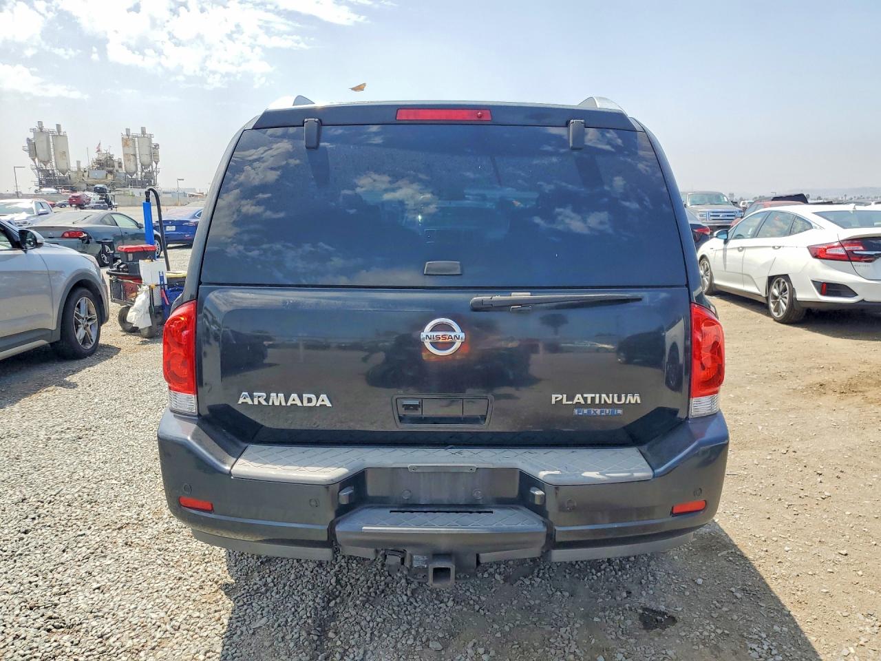 2011 Nissan Armada Platinum Black vin: 5N1BA0NF7BN606738