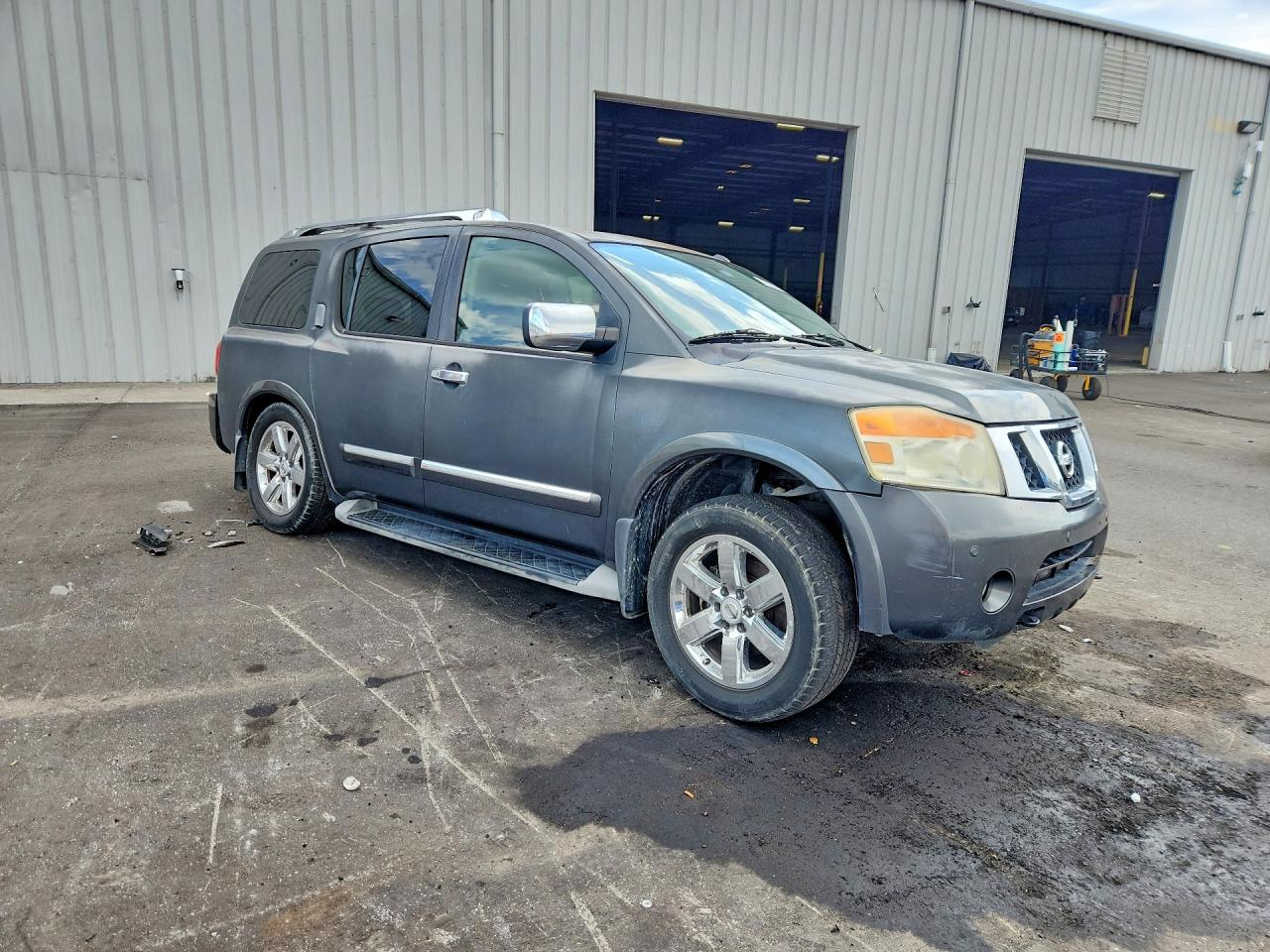 2010 Nissan Armada Platinum Gray vin: 5N1BA0NF8AN601661