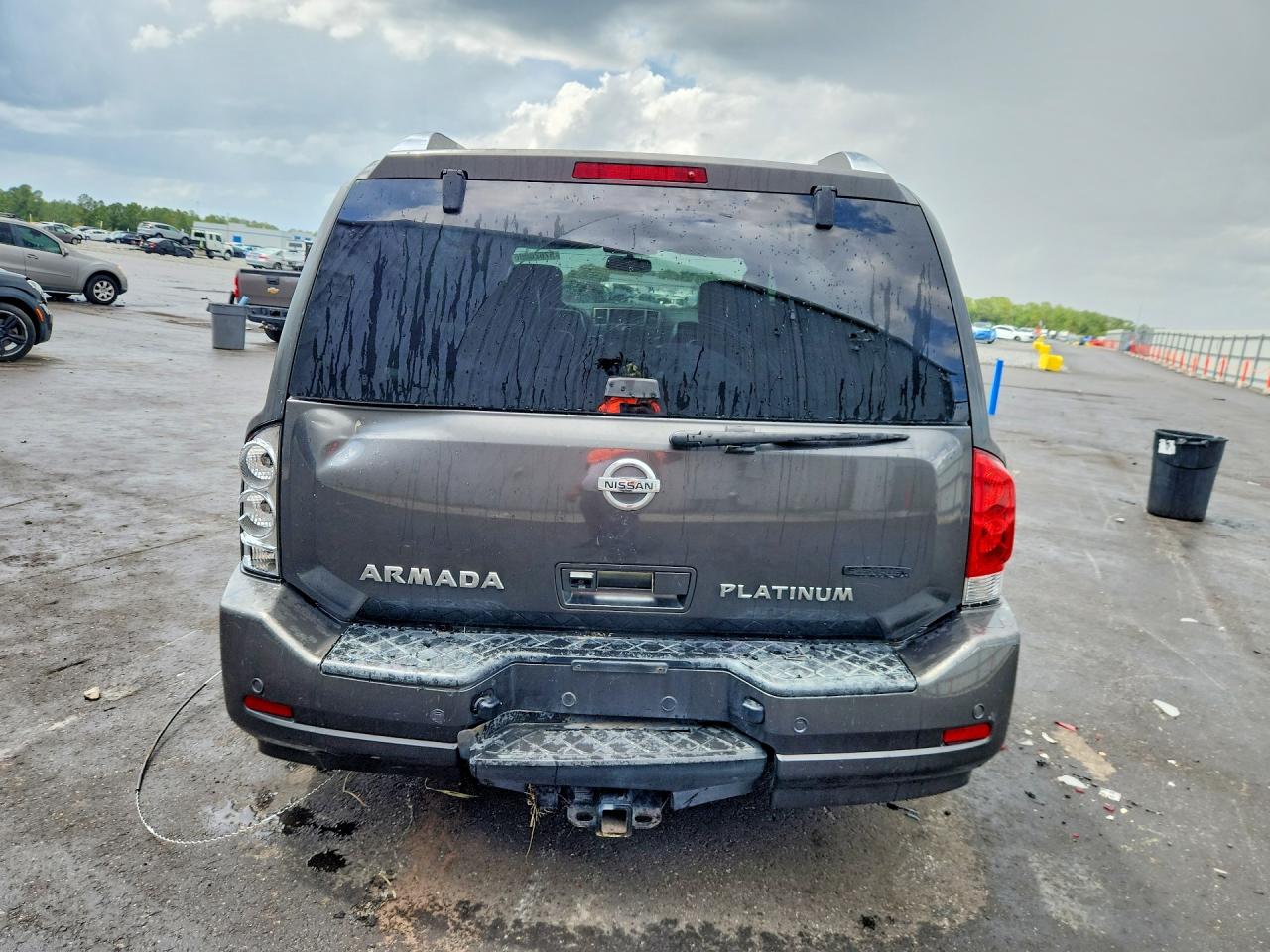 2010 Nissan Armada Platinum Gray vin: 5N1BA0NF8AN601661