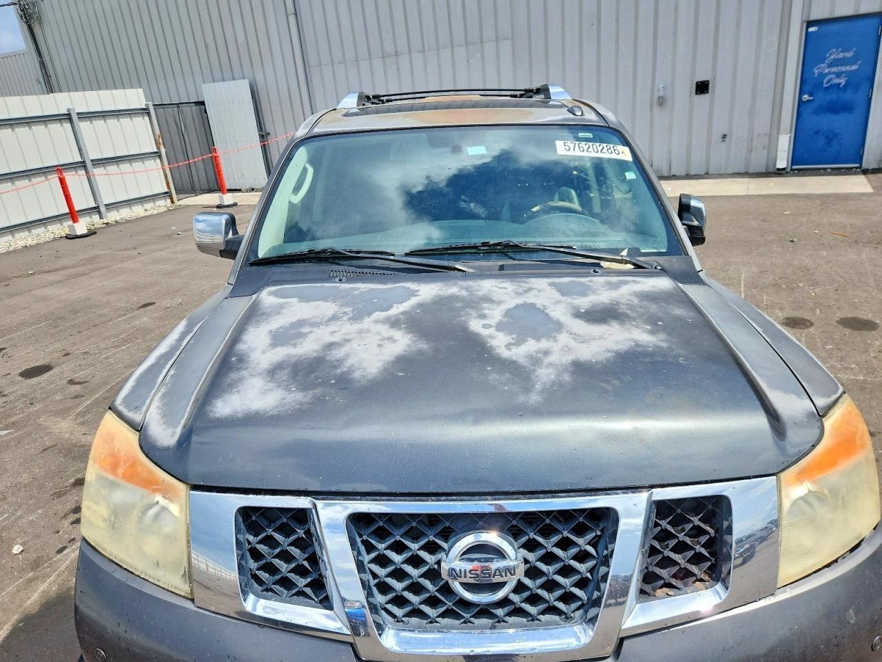 2010 Nissan Armada Platinum Gray vin: 5N1BA0NF8AN601661