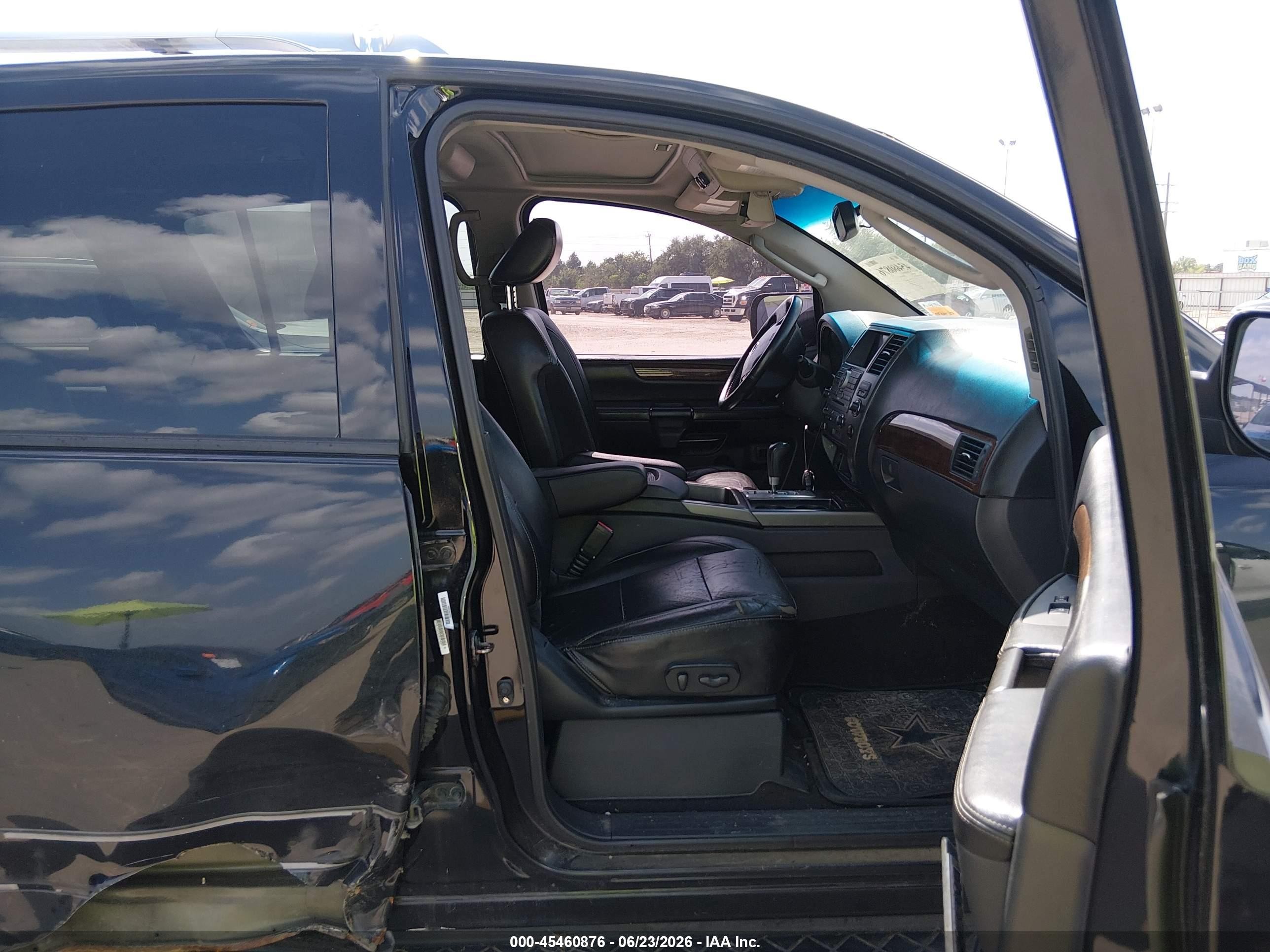 2011 Nissan Armada Platinum Black vin: 5N1BA0NF8BN607784