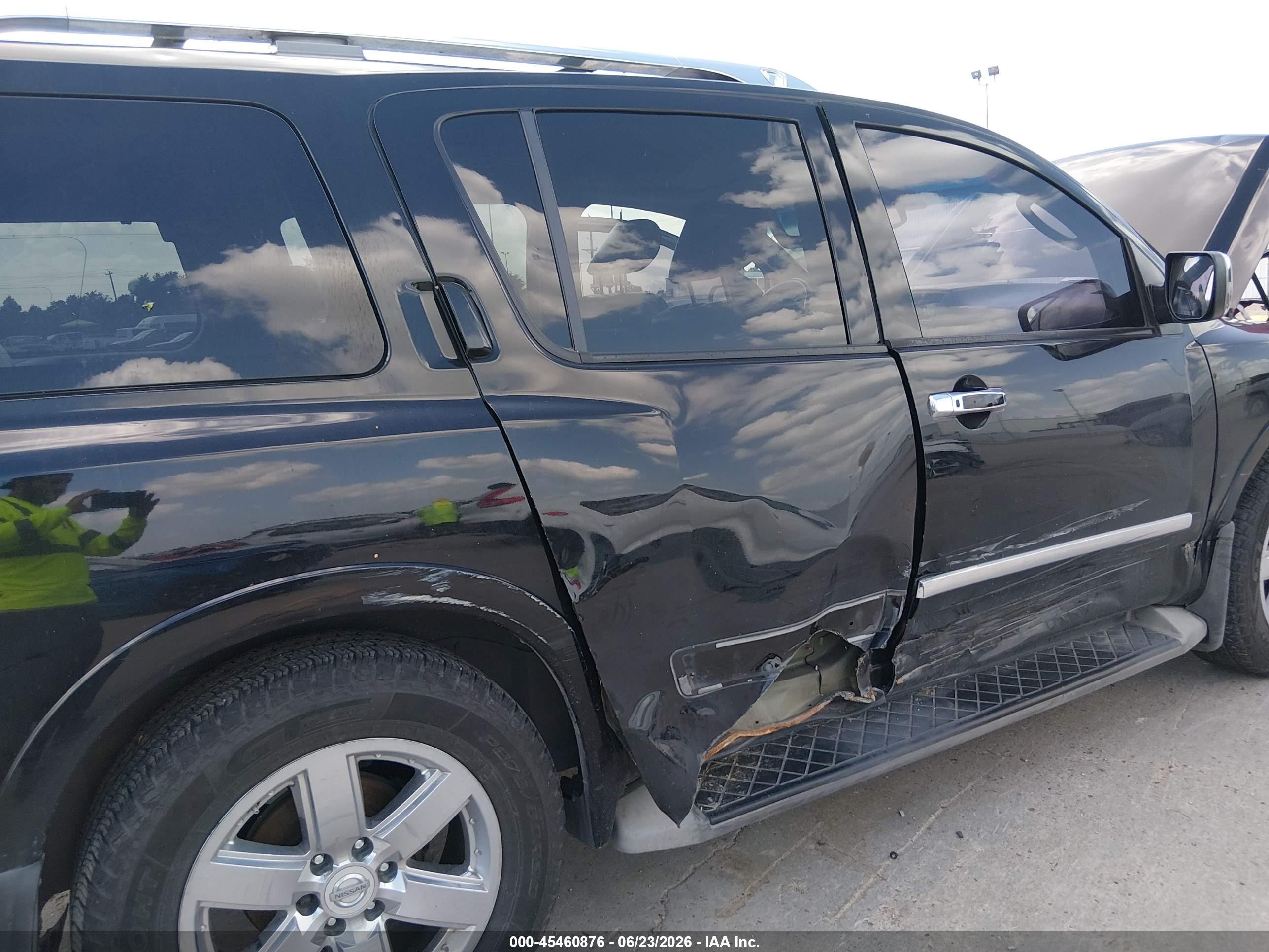 2011 Nissan Armada Platinum Black vin: 5N1BA0NF8BN607784