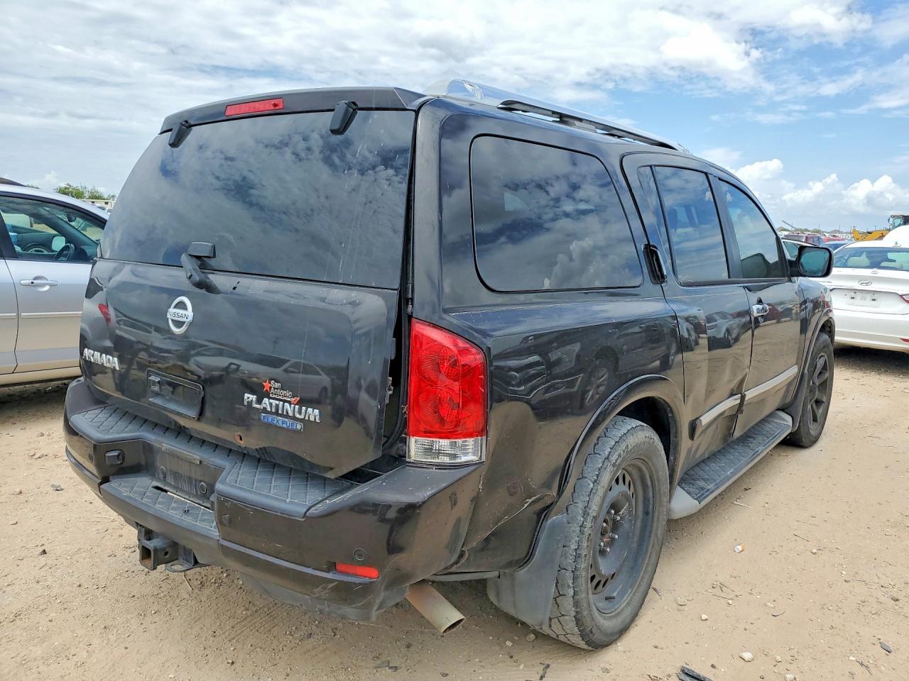 2011 Nissan Armada Platinum Black vin: 5N1BA0NF8BN618042