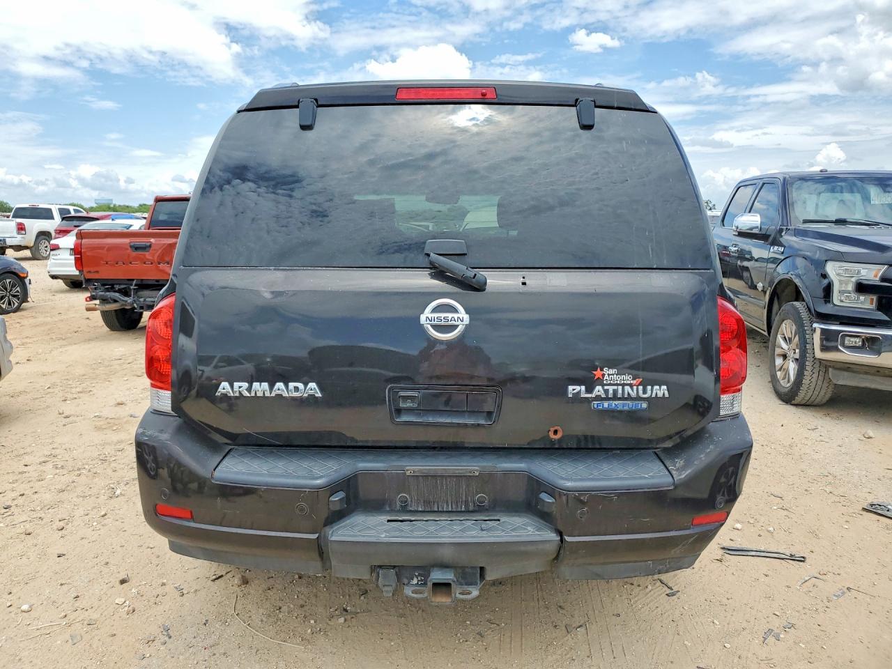 2011 Nissan Armada Platinum Black vin: 5N1BA0NF8BN618042