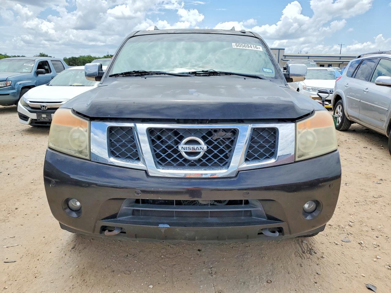 2011 Nissan Armada Platinum Black vin: 5N1BA0NF8BN618042