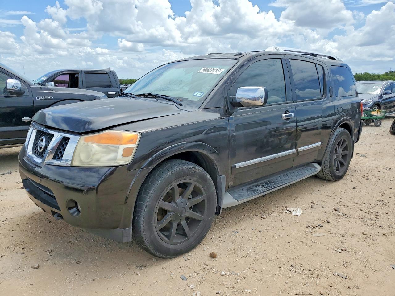2011 Nissan Armada Platinum Black vin: 5N1BA0NF8BN618042