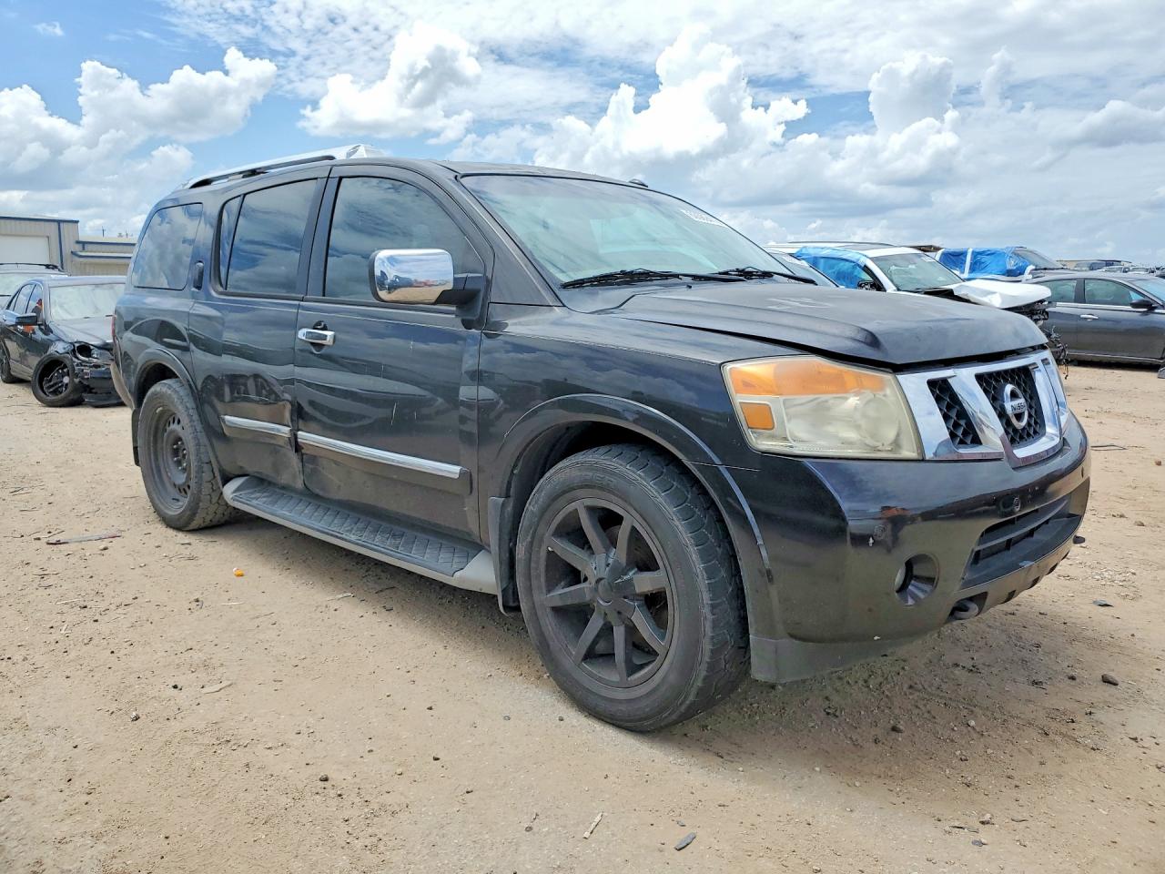 2011 Nissan Armada Platinum Black vin: 5N1BA0NF8BN618042