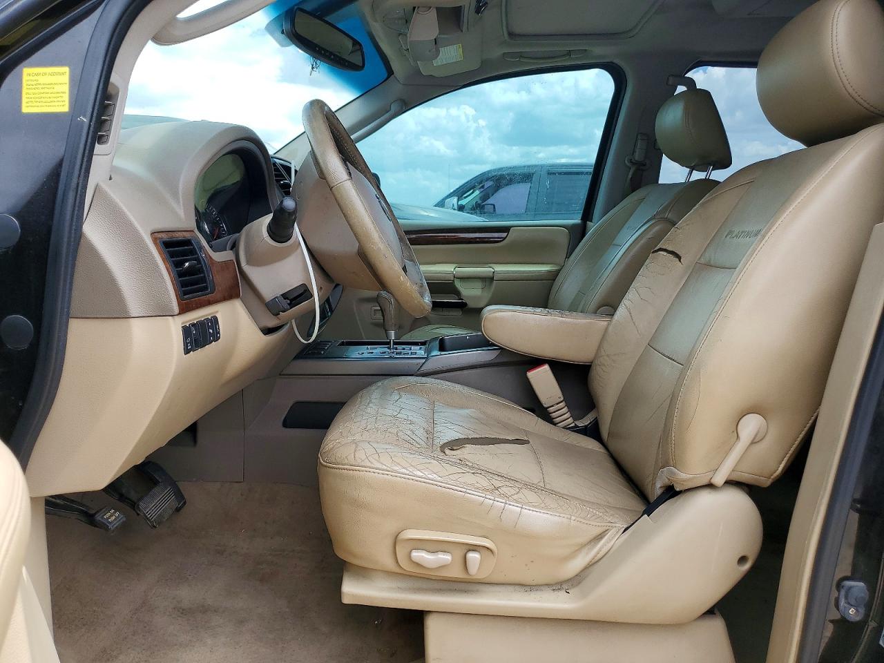 2011 Nissan Armada Platinum Black vin: 5N1BA0NF8BN618042