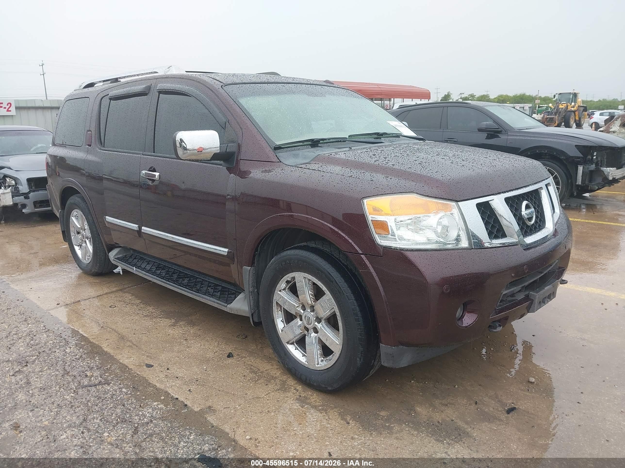 2013 Nissan Armada Platinum Purple vin: 5N1BA0NF8DN615581
