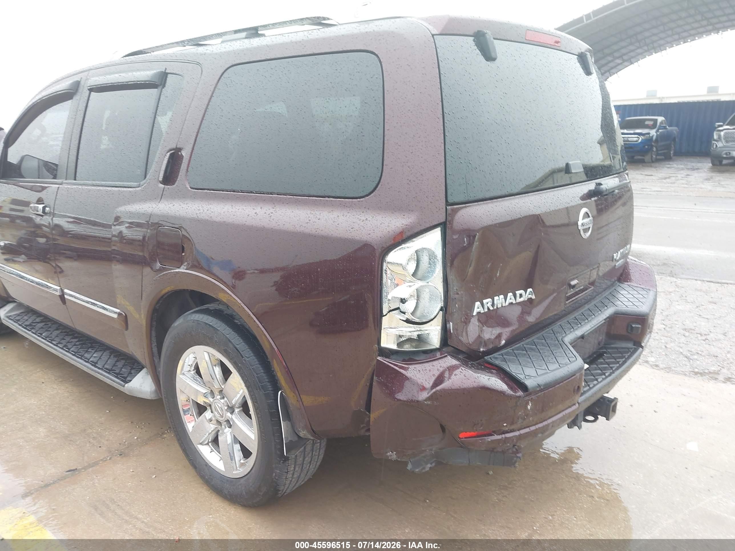 2013 Nissan Armada Platinum Purple vin: 5N1BA0NF8DN615581