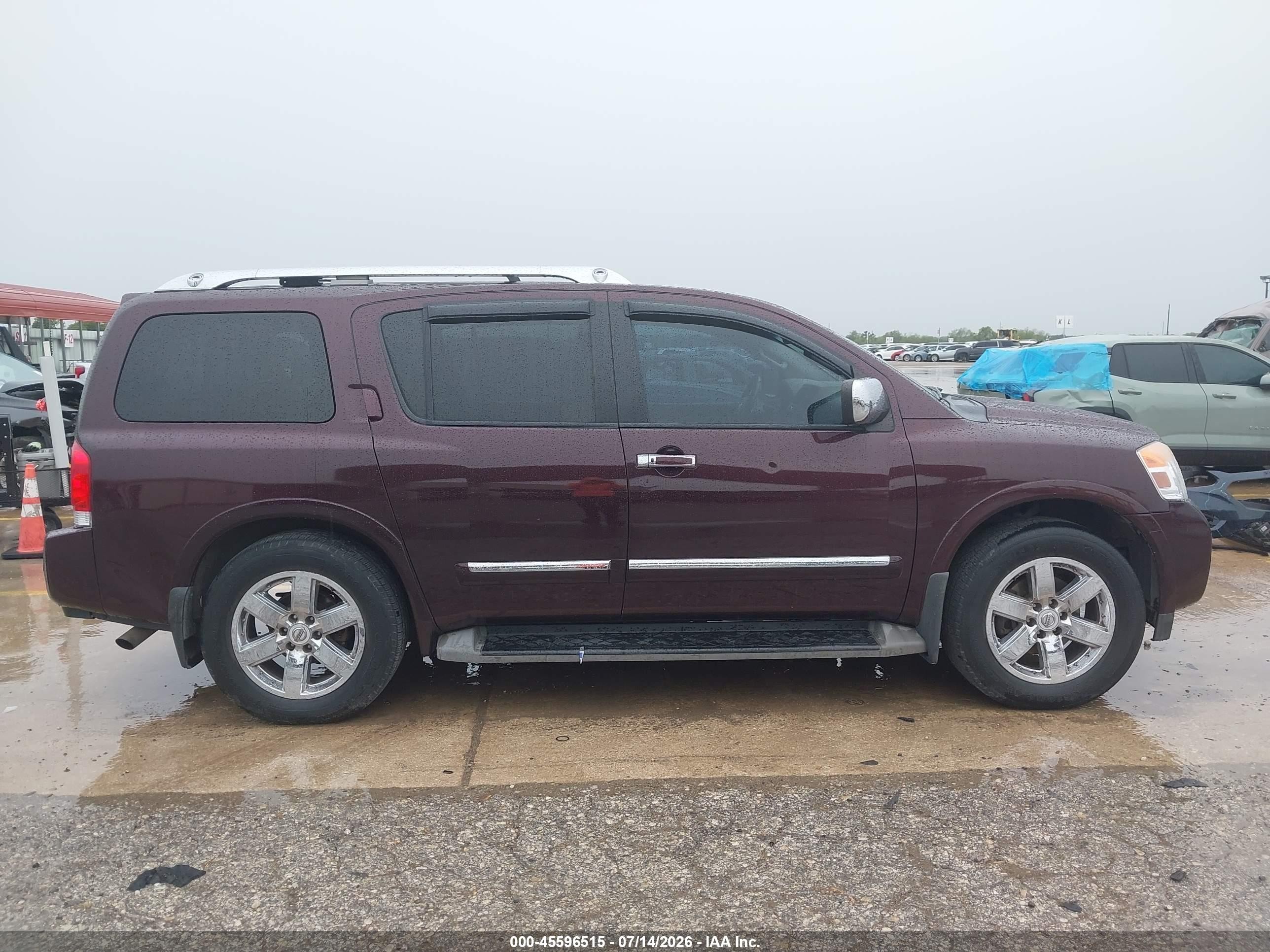 2013 Nissan Armada Platinum Purple vin: 5N1BA0NF8DN615581