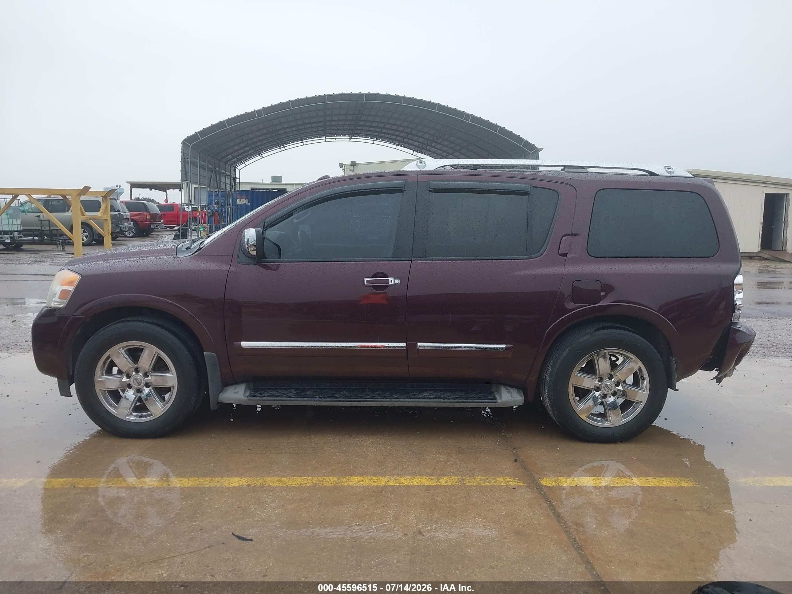 2013 Nissan Armada Platinum Purple vin: 5N1BA0NF8DN615581