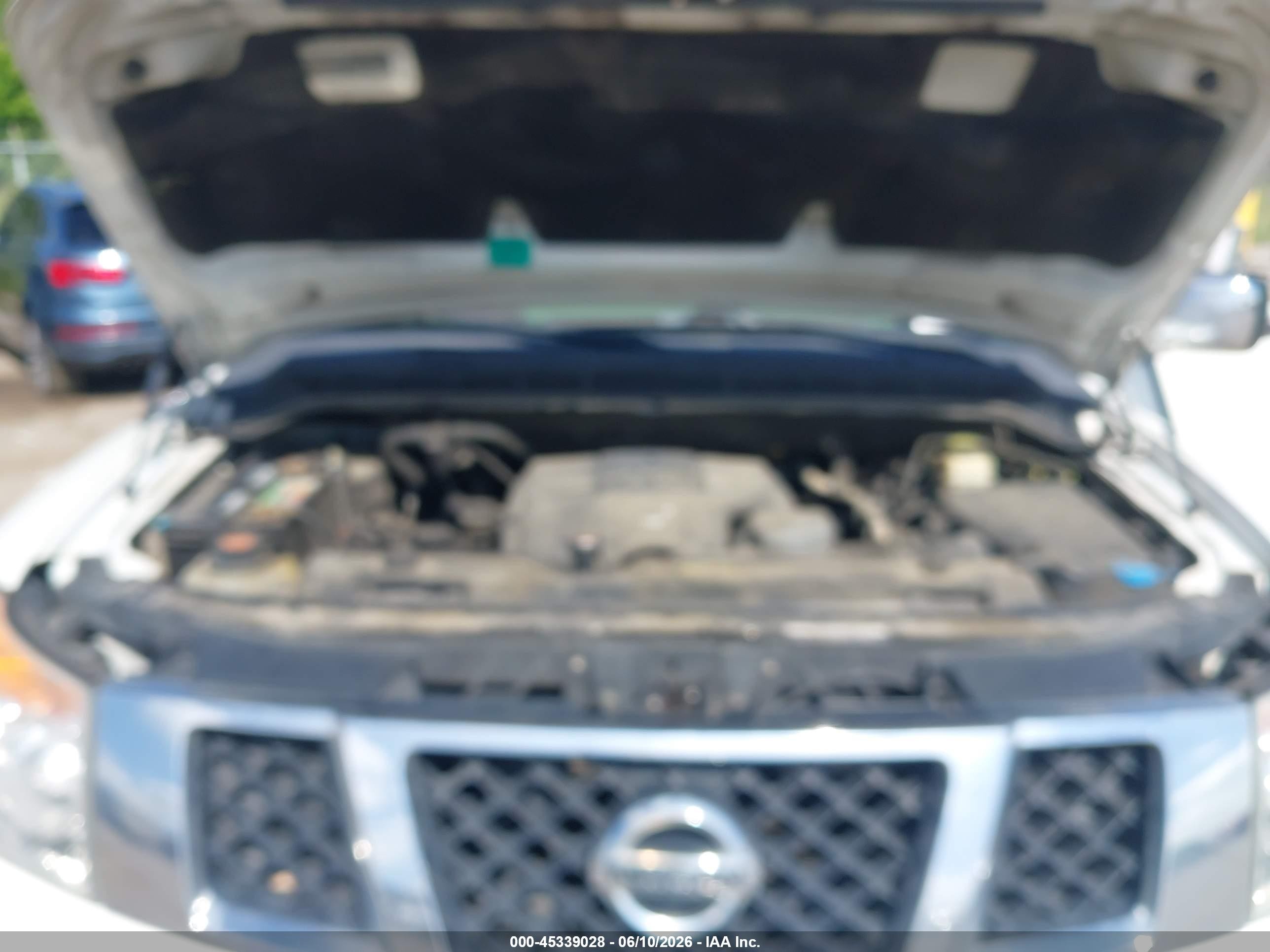 2015 Nissan Armada Platinum White vin: 5N1BA0NF8FN609170