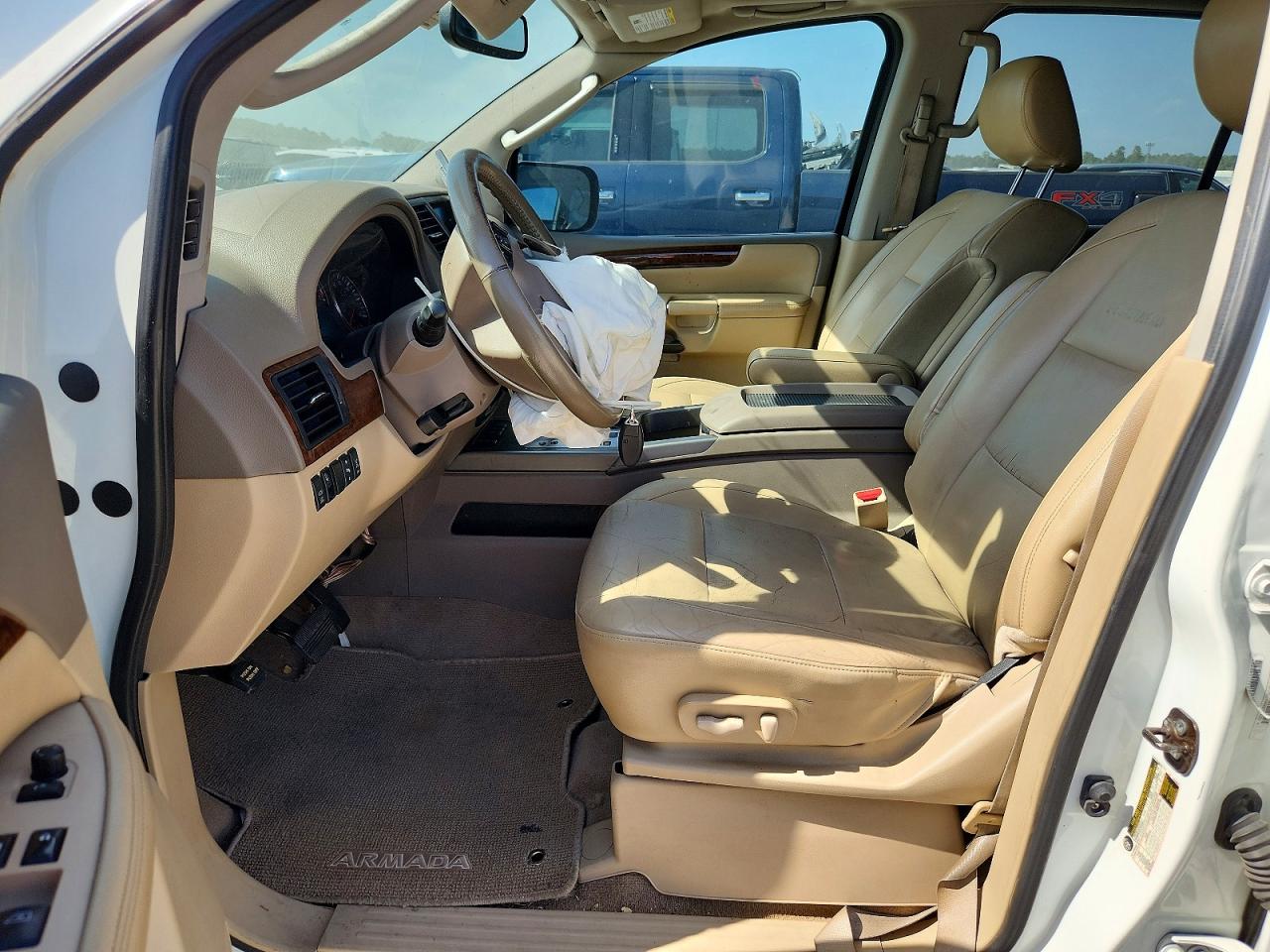 2011 Nissan Armada Platinum White vin: 5N1BA0NF9BN600780