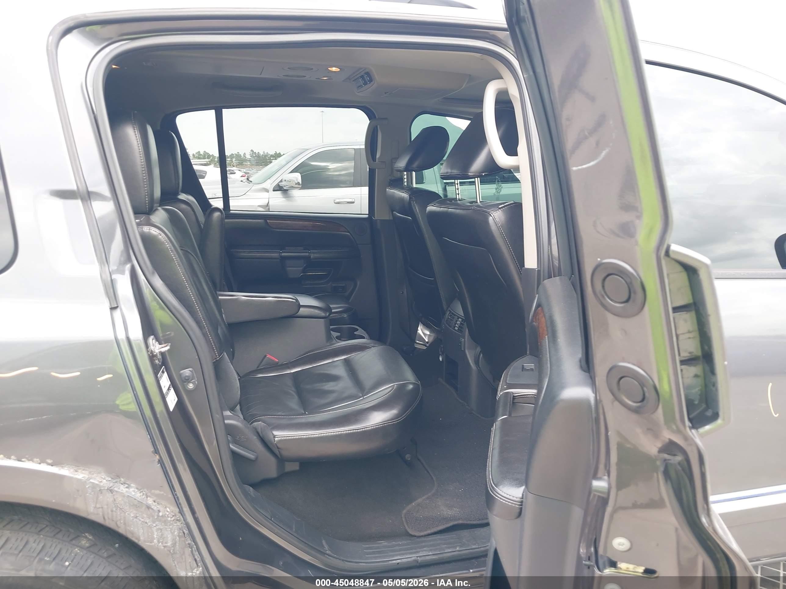 2012 Nissan Armada Platinum Gray vin: 5N1BA0NF9CN613787