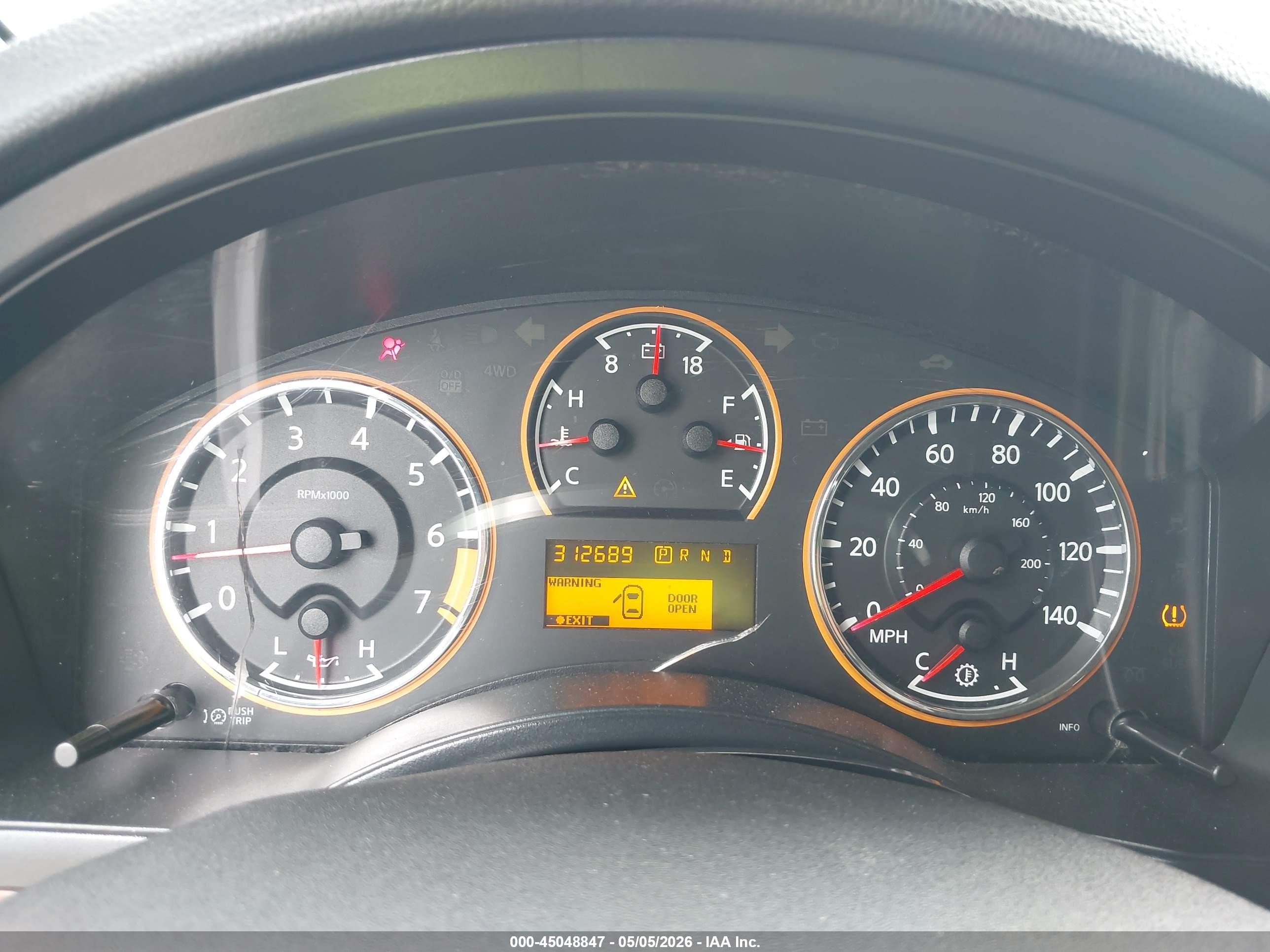 2012 Nissan Armada Platinum Gray vin: 5N1BA0NF9CN613787