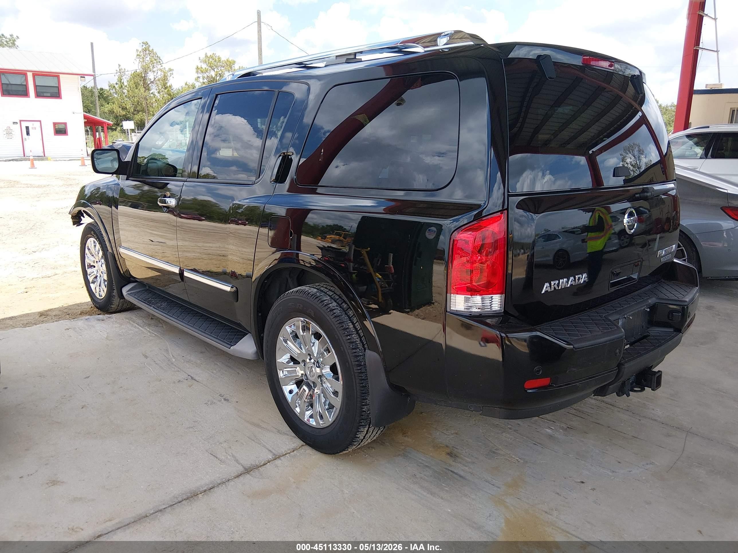 2015 Nissan Armada Platinum Black vin: 5N1BA0NF9FN622977