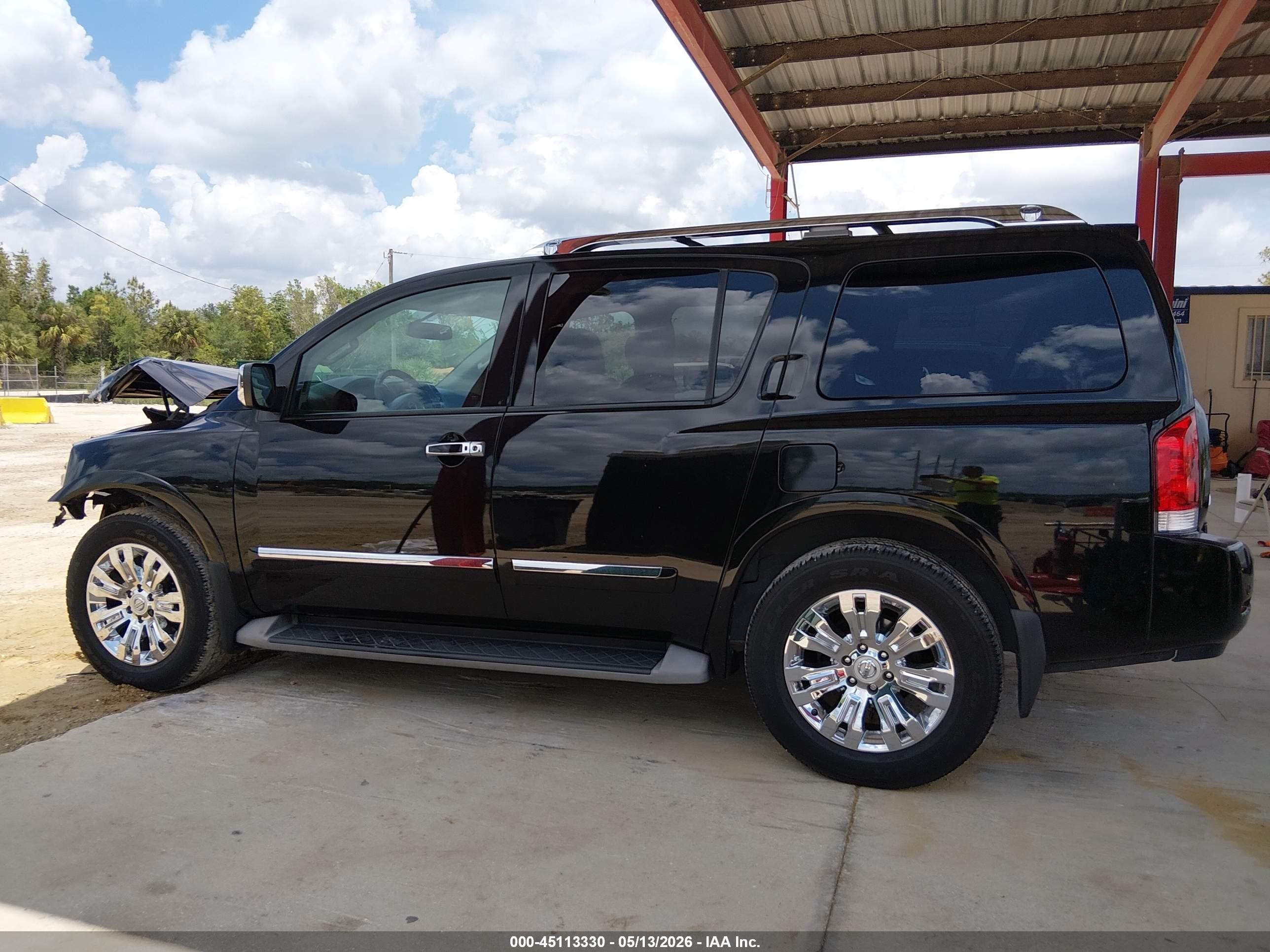 2015 Nissan Armada Platinum Black vin: 5N1BA0NF9FN622977