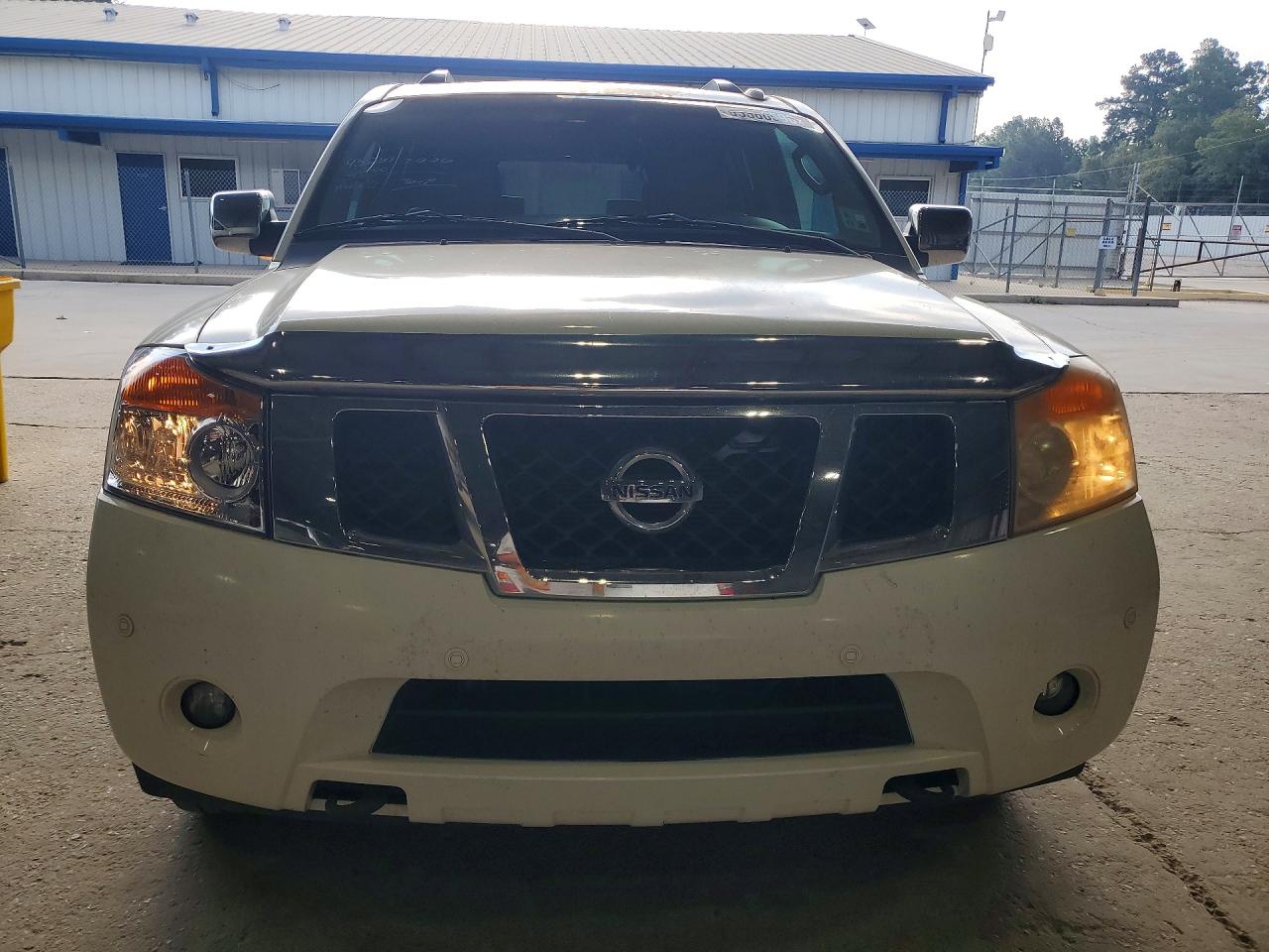 2011 Nissan Armada Platinum White vin: 5N1BA0NFXBN610153