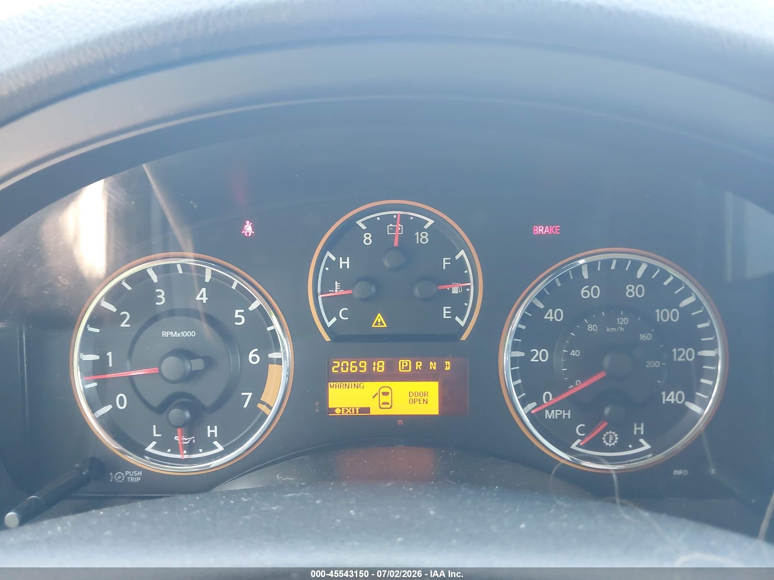2012 Nissan Armada Platinum Black vin: 5N1BA0NFXCN604371