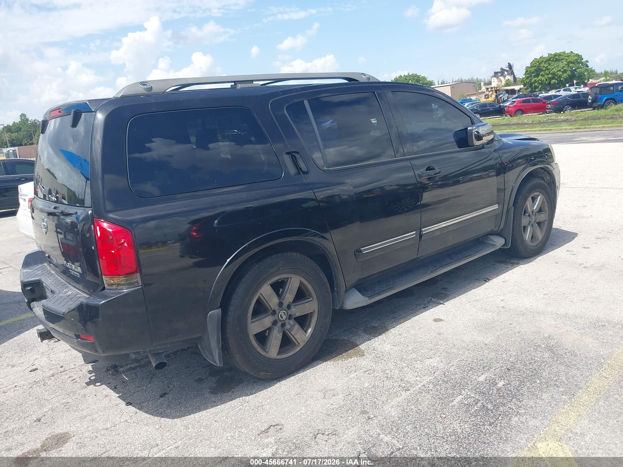 2014 Nissan Armada Platinum/sl/sv Черный vin: 5N1BA0NFXEN613297