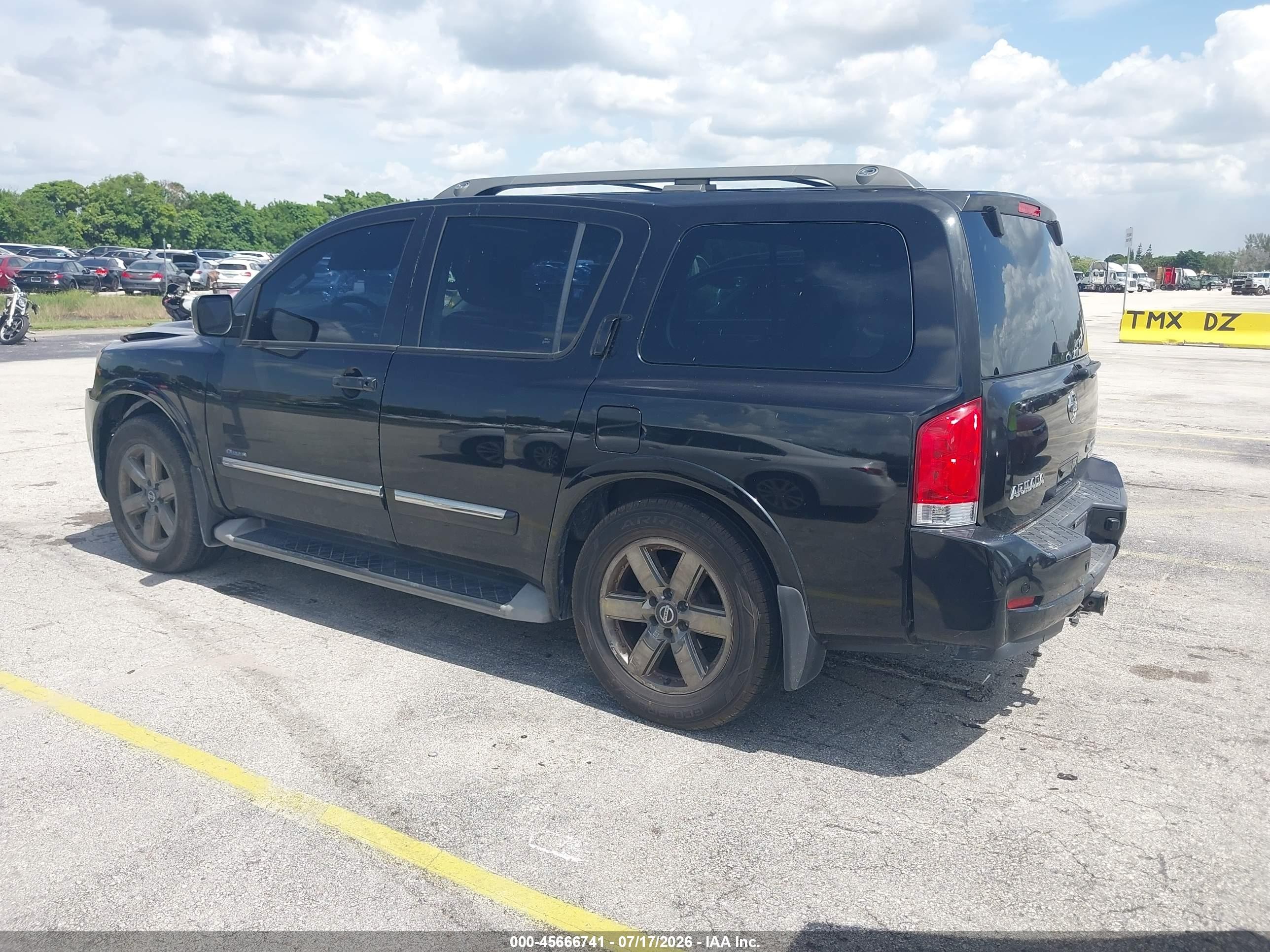 2014 Nissan Armada Platinum/sl/sv Черный vin: 5N1BA0NFXEN613297