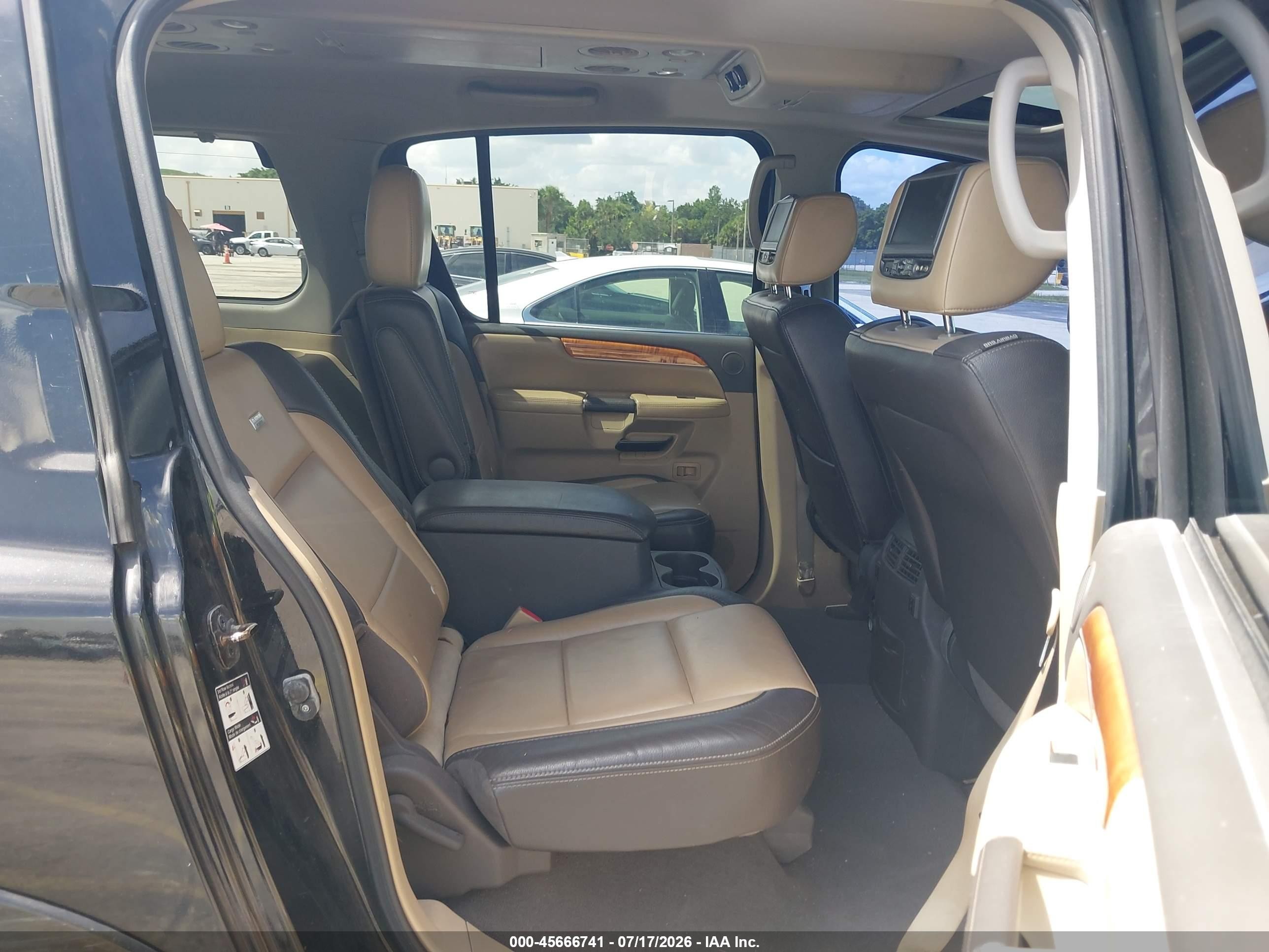 2014 Nissan Armada Platinum/sl/sv Черный vin: 5N1BA0NFXEN613297