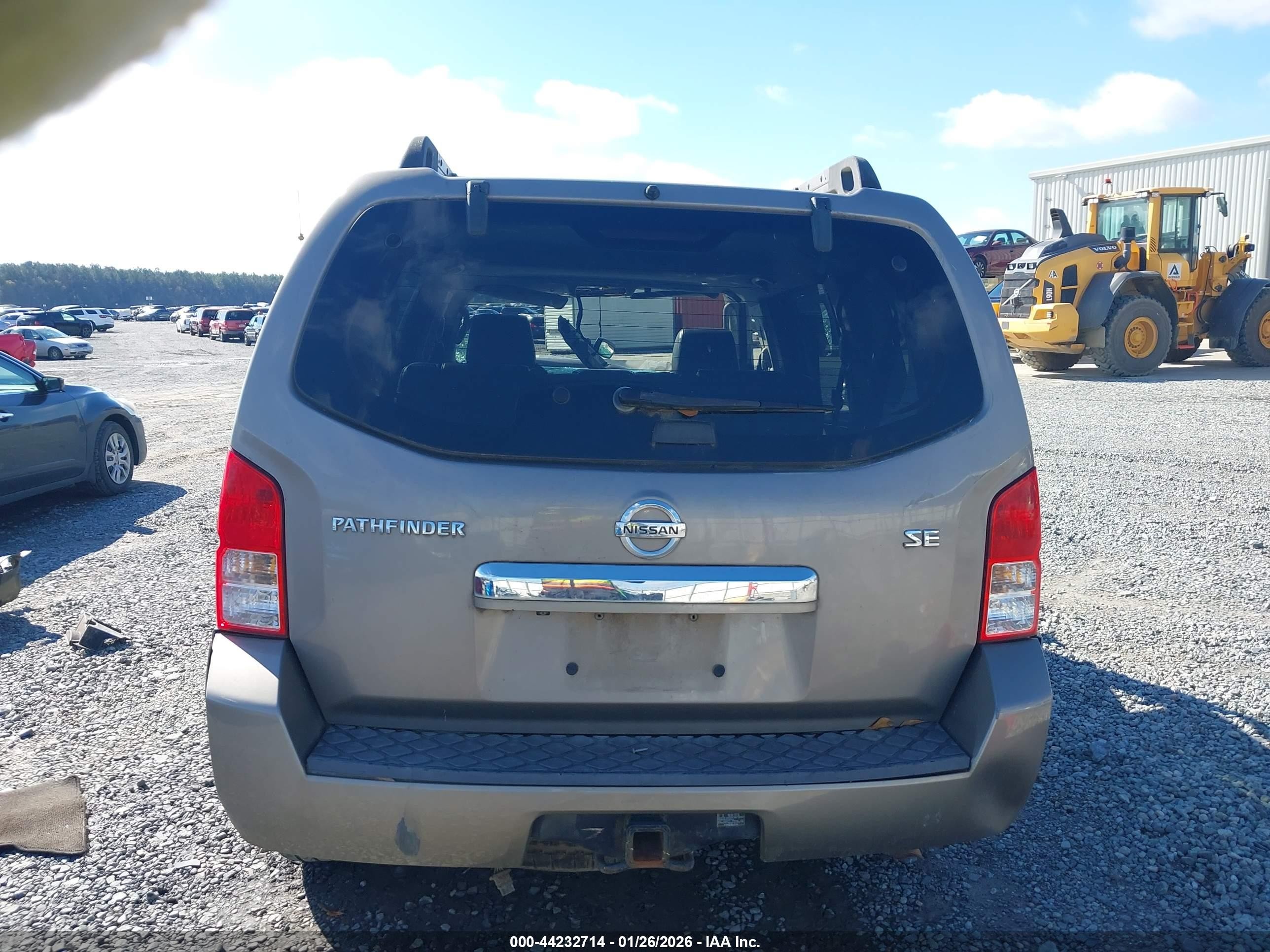 2008 Nissan Pathfinder Se V8 Золотой vin: 5N1BR18A18C629581