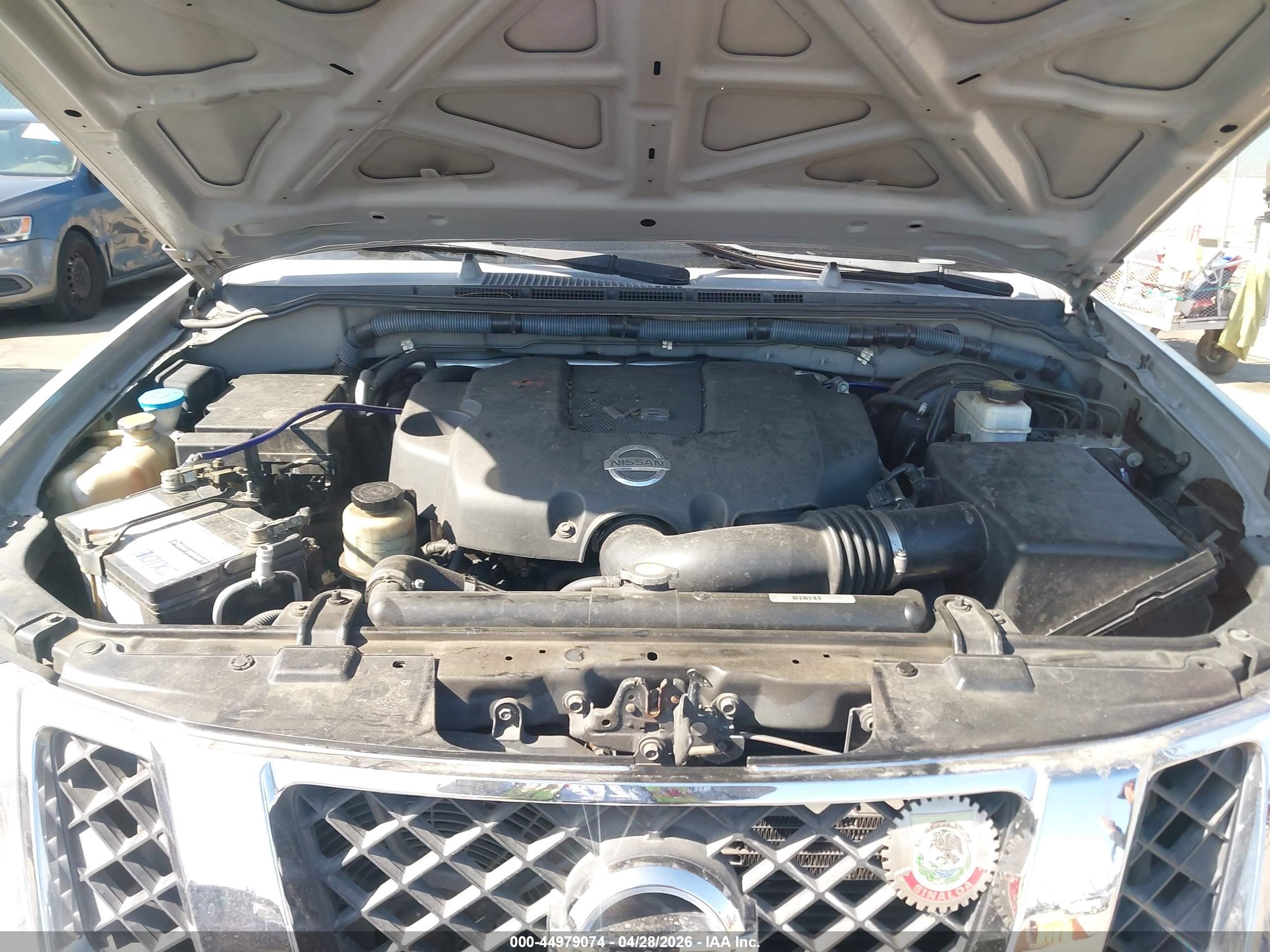 2008 Nissan Pathfinder Se V8 Silver vin: 5N1BR18A38C634958
