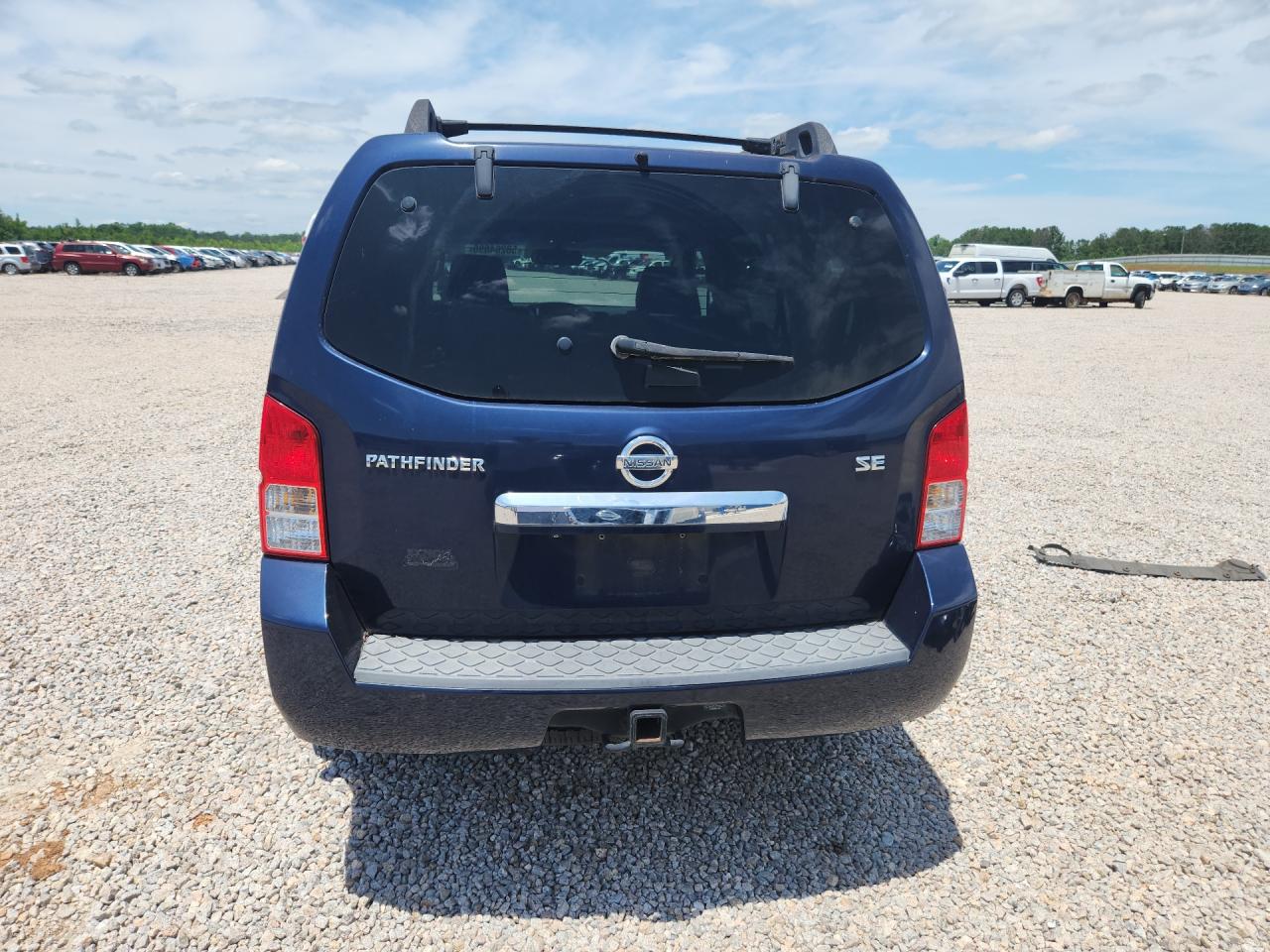 2008 Nissan Pathfinder Se V8 Синий vin: 5N1BR18A68C623971