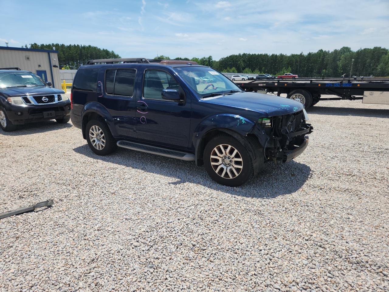 2008 Nissan Pathfinder Se V8 Синий vin: 5N1BR18A68C623971