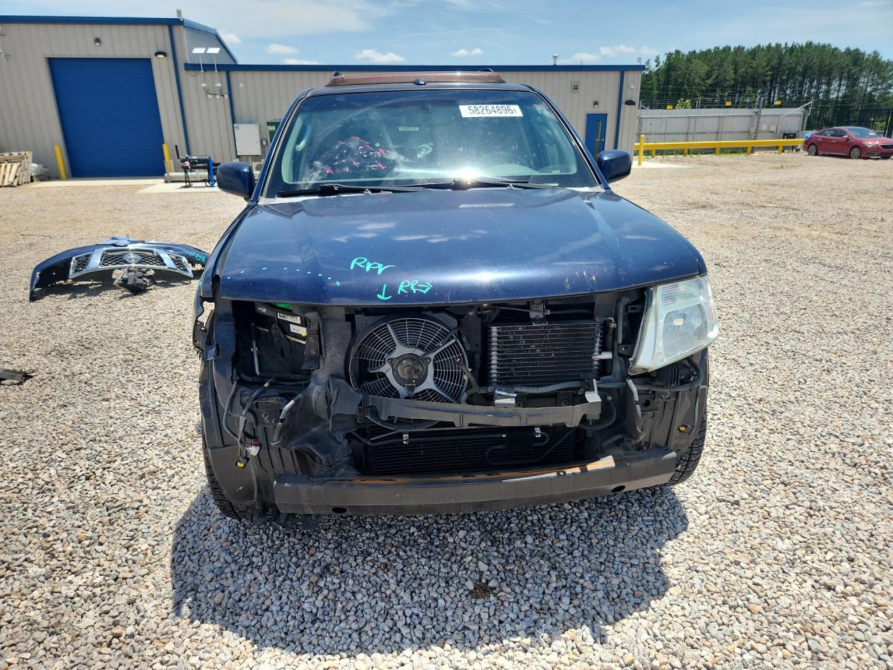 2008 Nissan Pathfinder Se V8 Синий vin: 5N1BR18A68C623971