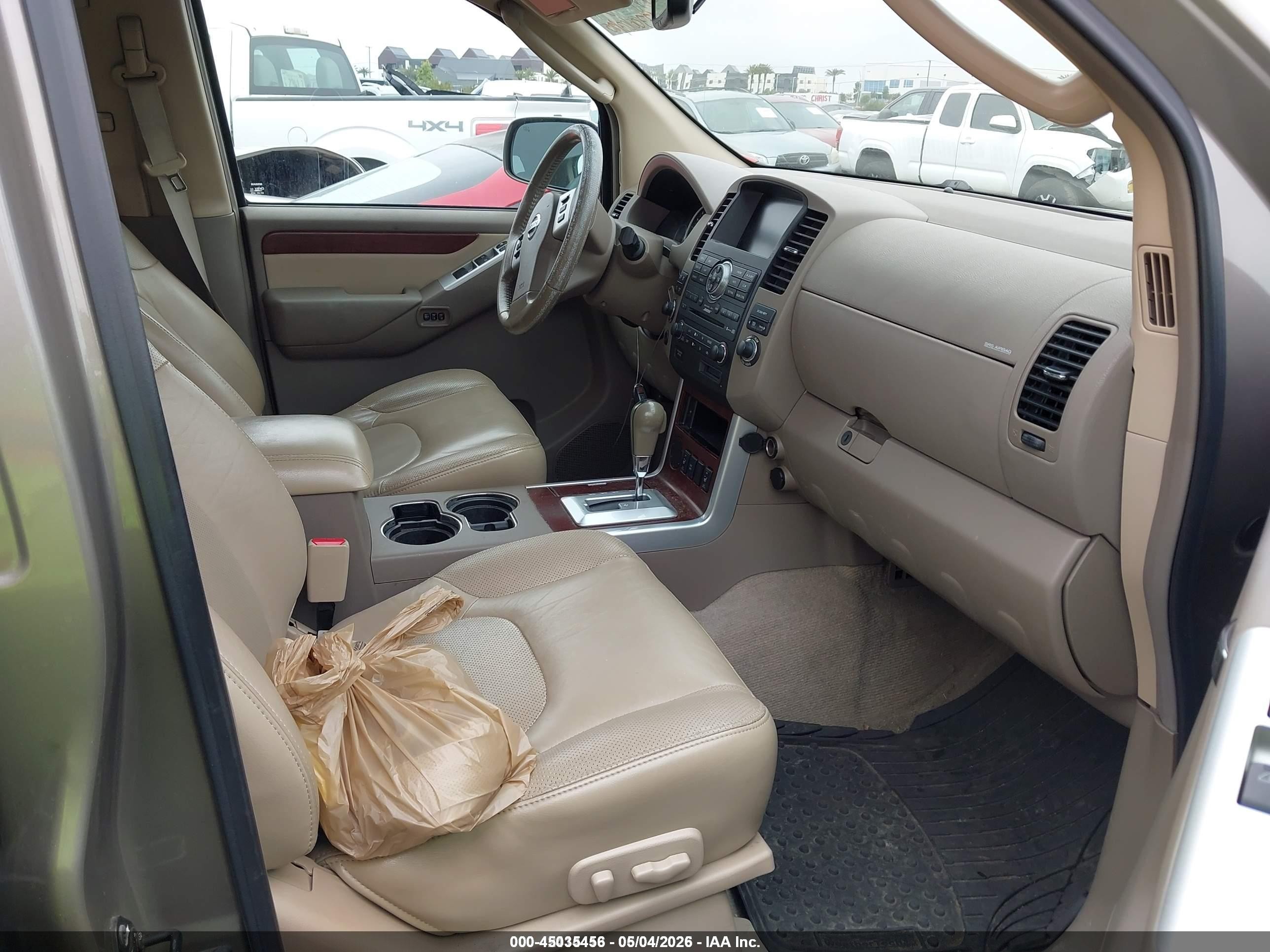 2008 Nissan Pathfinder Le V8 Gray vin: 5N1BR18A78C631710