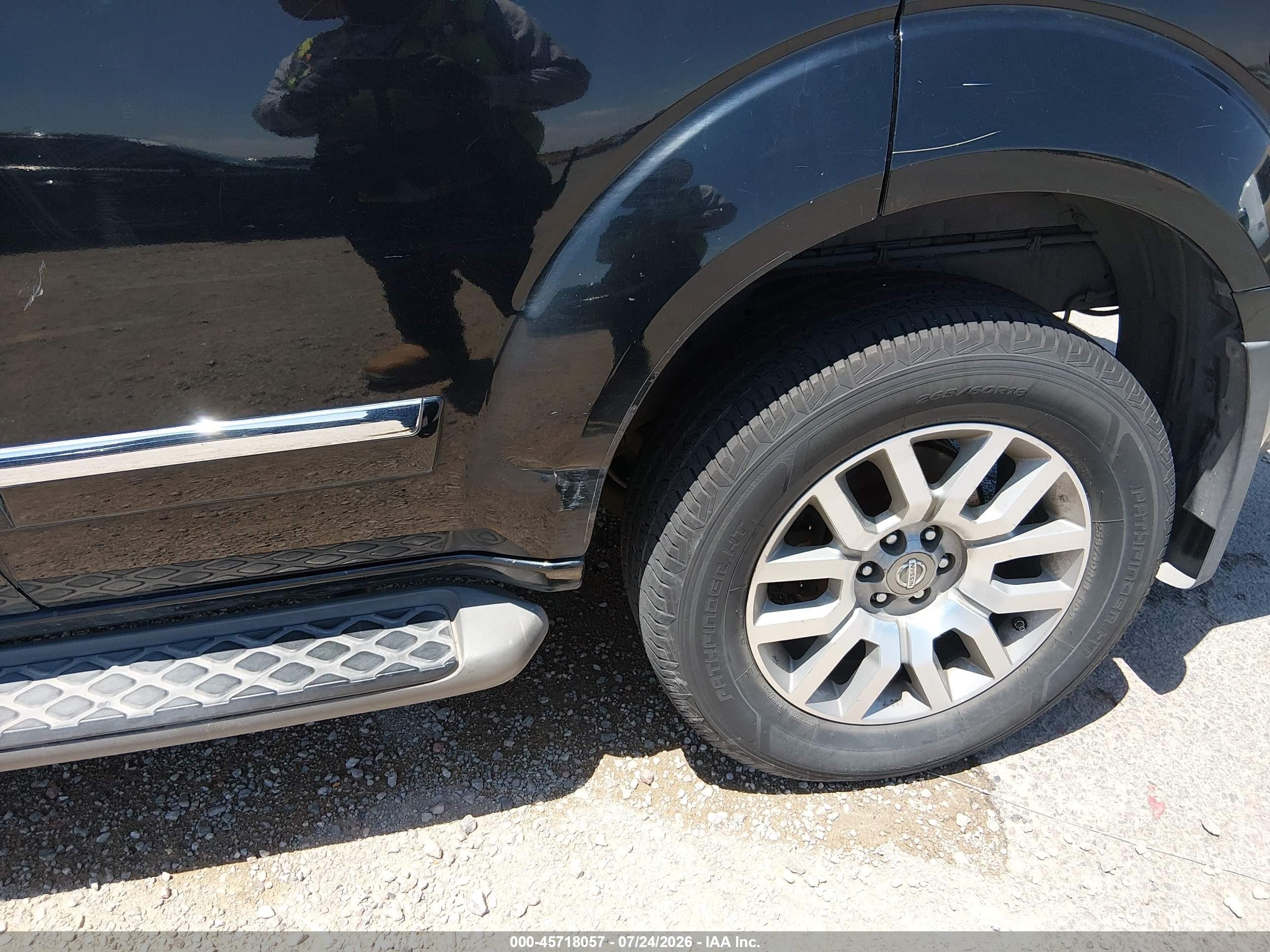 2008 Nissan Pathfinder Le V8 Черный vin: 5N1BR18A78C632064