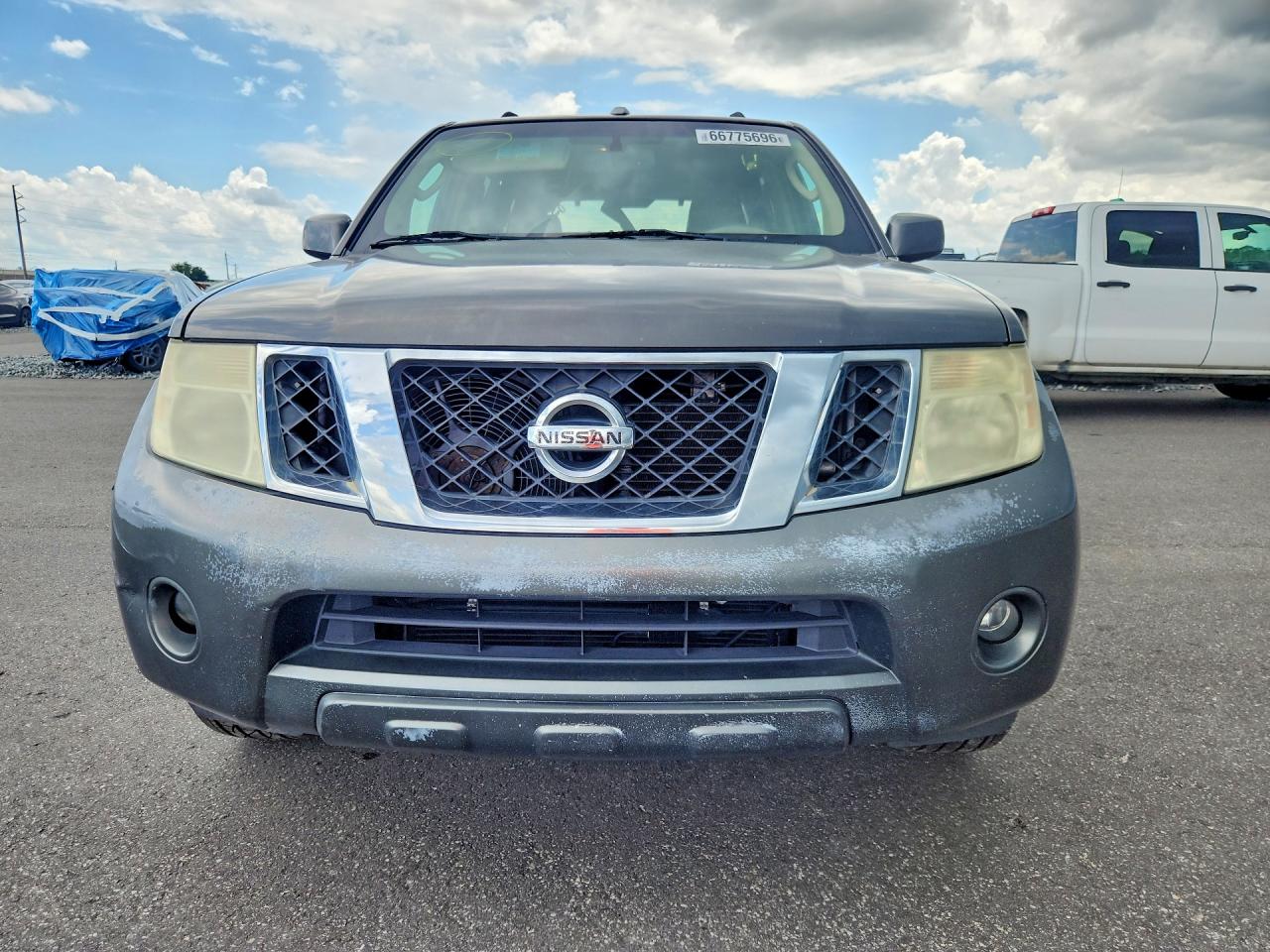 2008 Nissan Pathfinder Se V8 Gray vin: 5N1BR18A98C621325