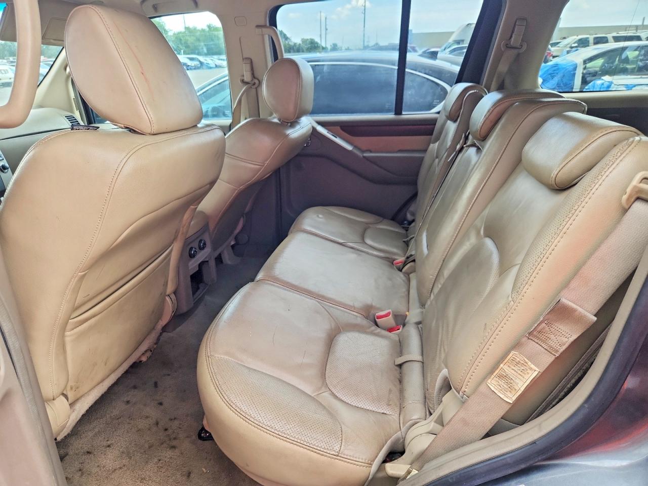 2008 Nissan Pathfinder Se V8 Gray vin: 5N1BR18A98C621325