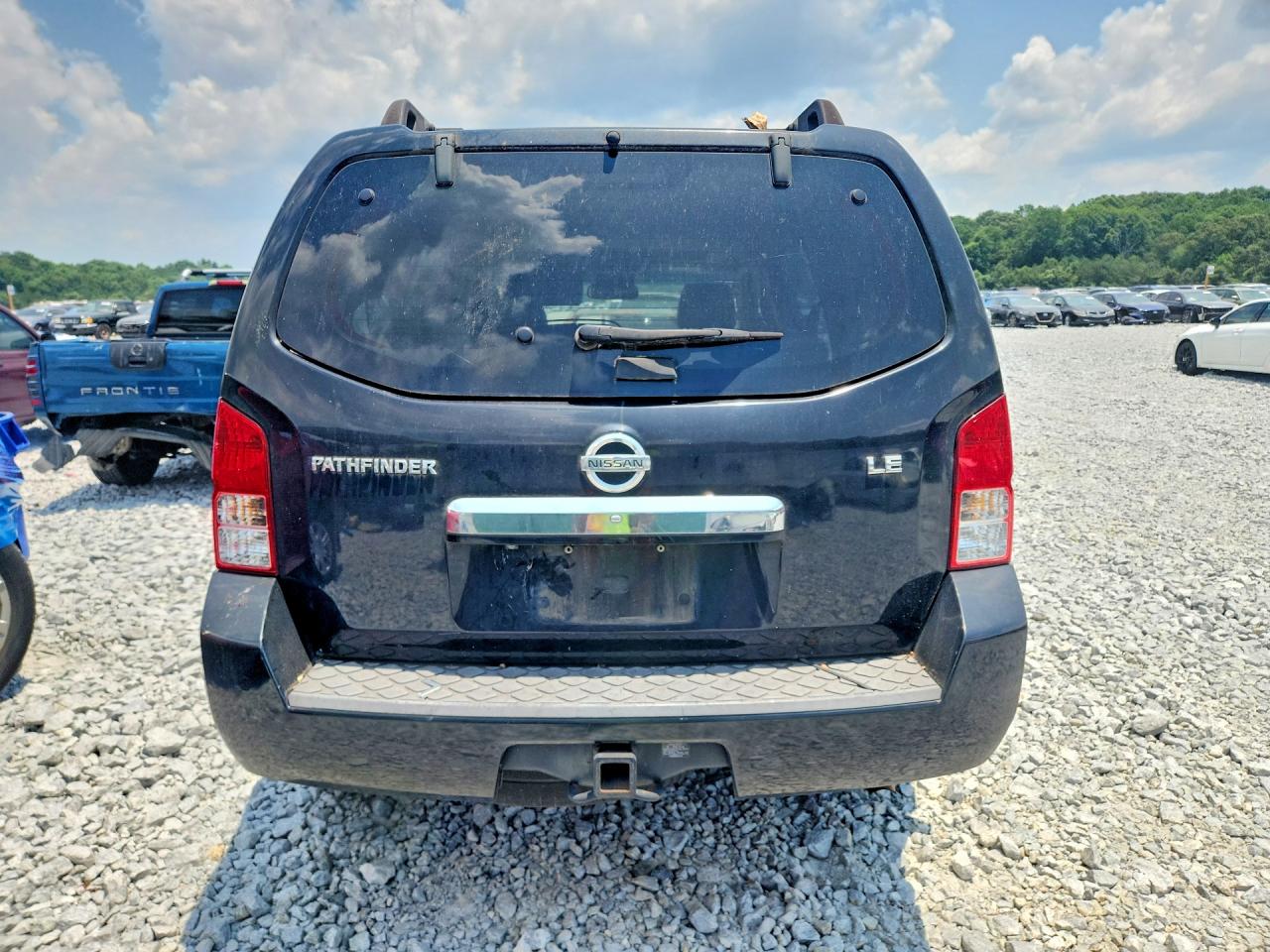 2008 Nissan Pathfinder Se V8 Black vin: 5N1BR18B48C618907