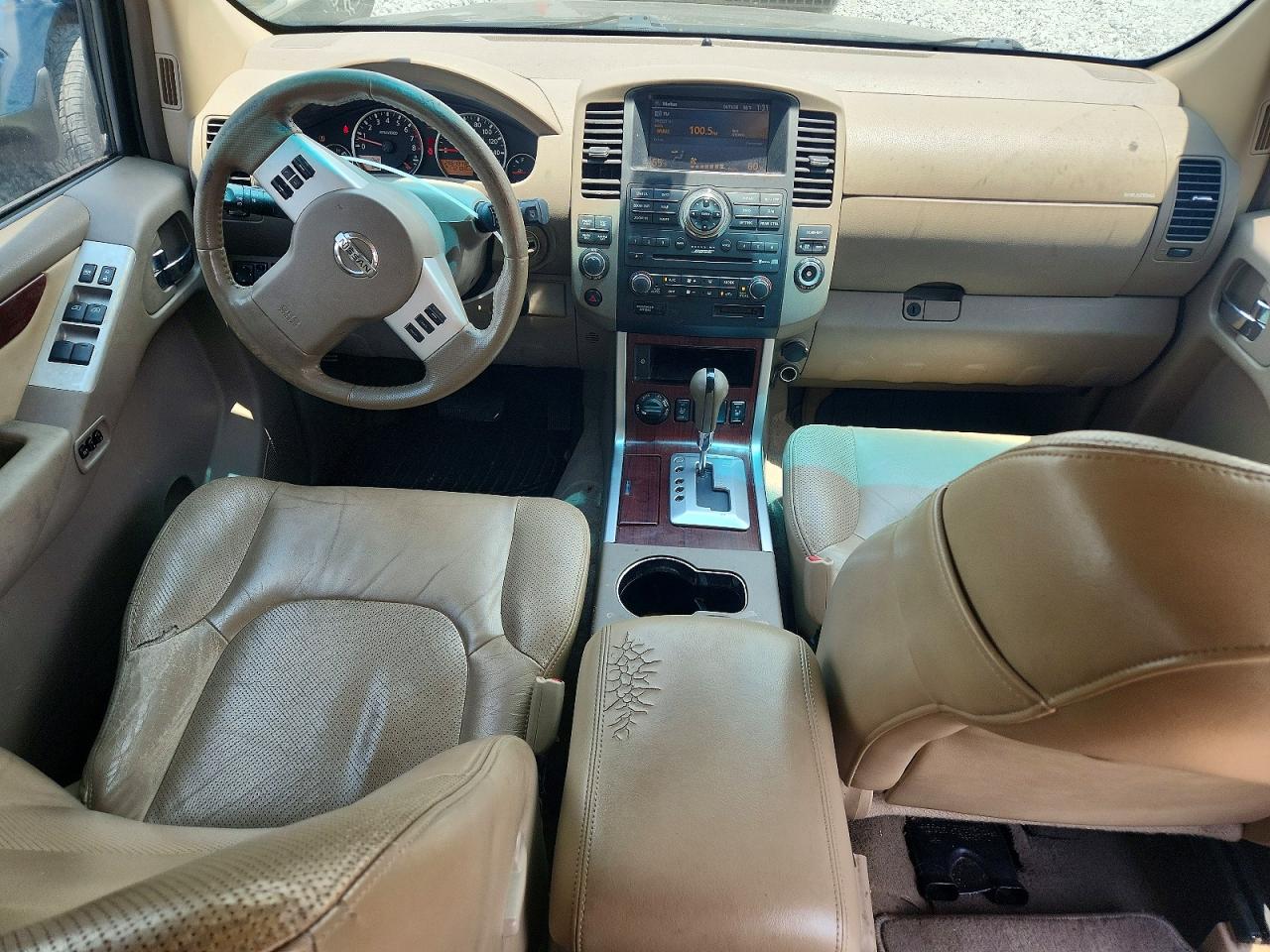 2008 Nissan Pathfinder Se V8 Black vin: 5N1BR18B48C618907