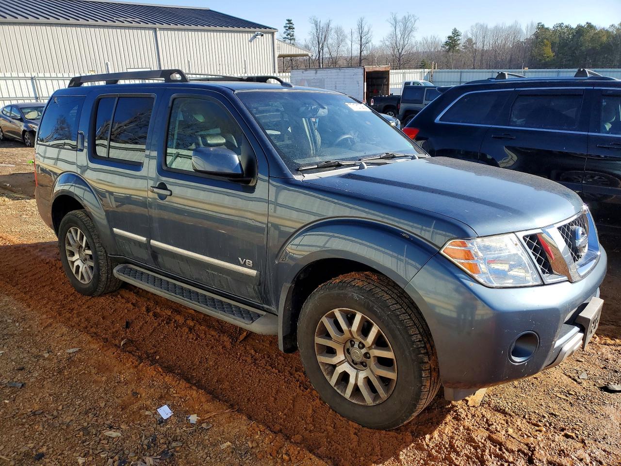 2008 Nissan Pathfinder Le Blue vin: 5N1BR18B68C615278