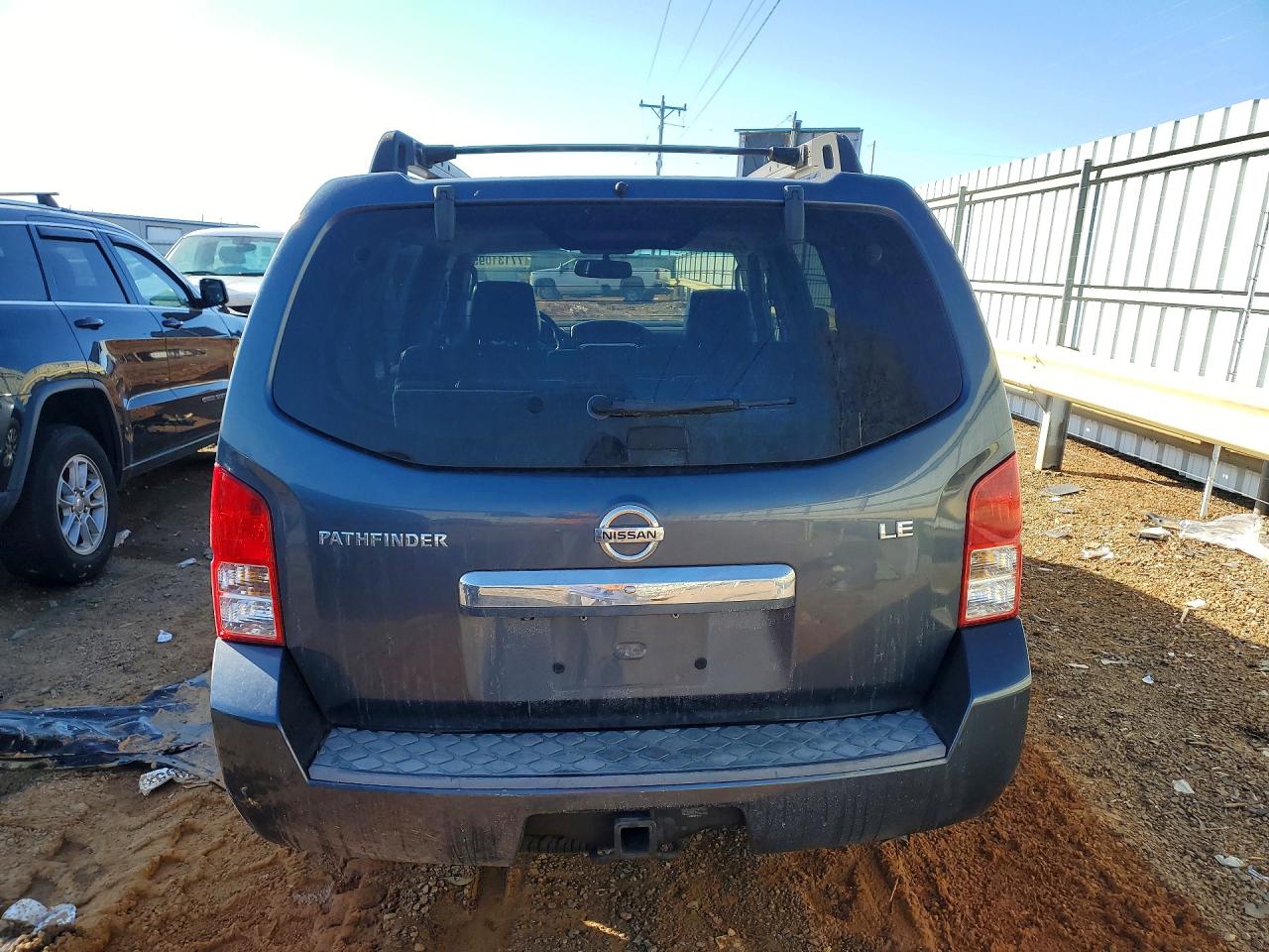 2008 Nissan Pathfinder Le Blue vin: 5N1BR18B68C615278