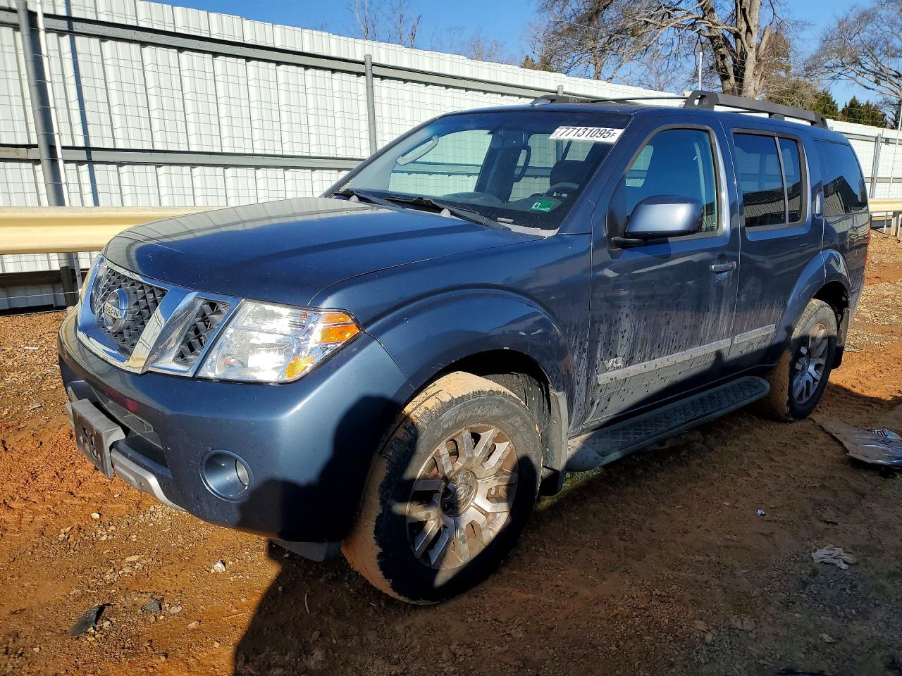 2008 Nissan Pathfinder Le Blue vin: 5N1BR18B68C615278