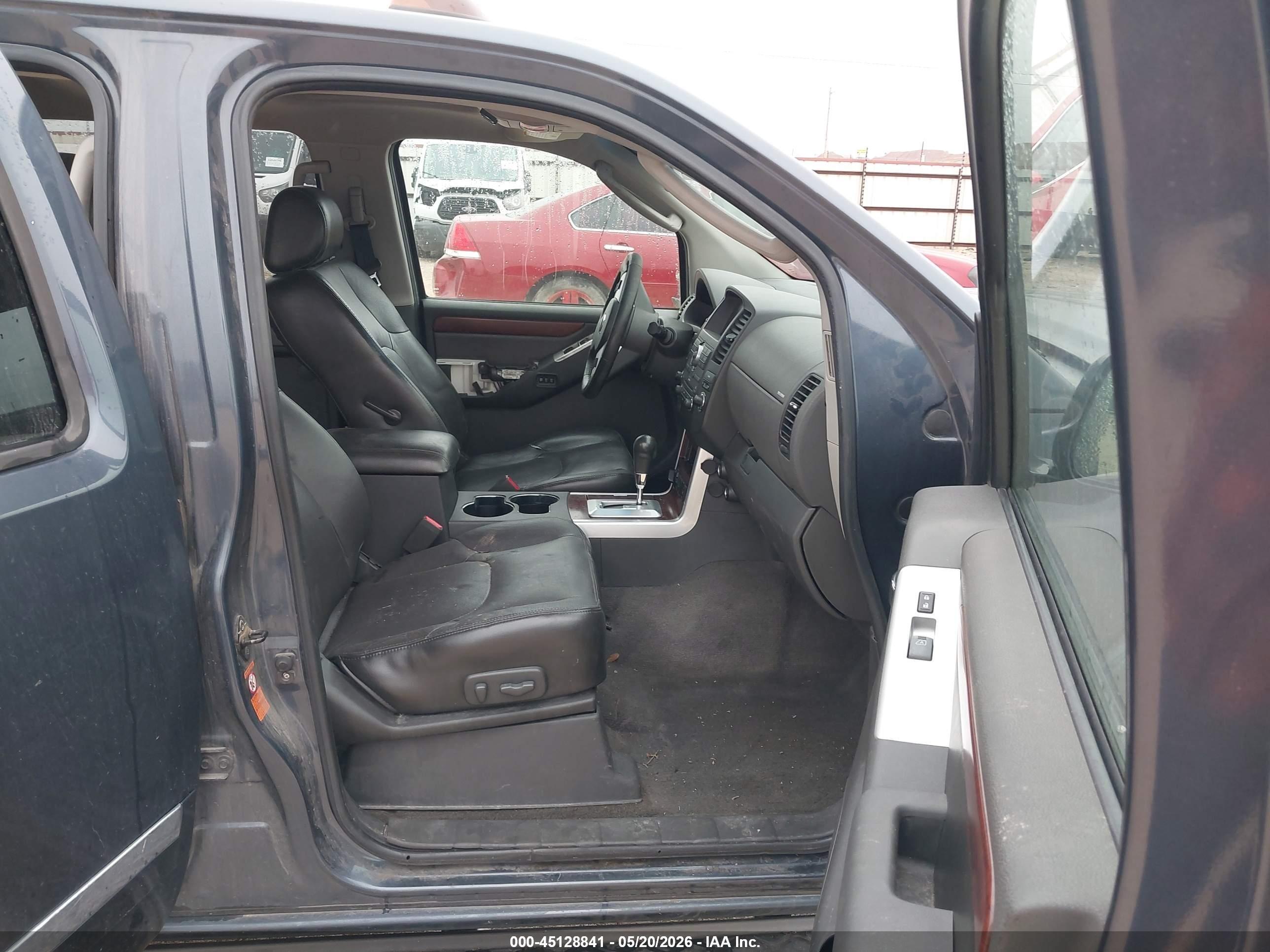 2008 Nissan Pathfinder Le V8 Gray vin: 5N1BR18B68C620626