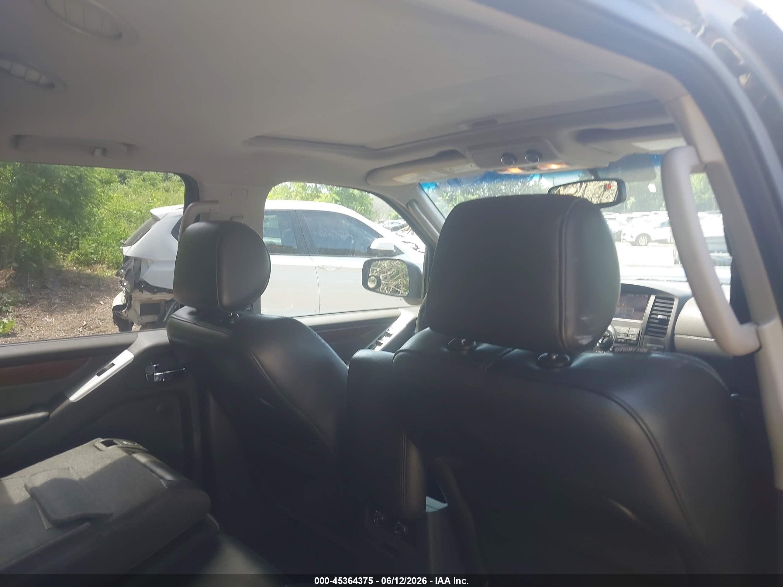 2008 Nissan Pathfinder Le V8 Black vin: 5N1BR18B78C619646