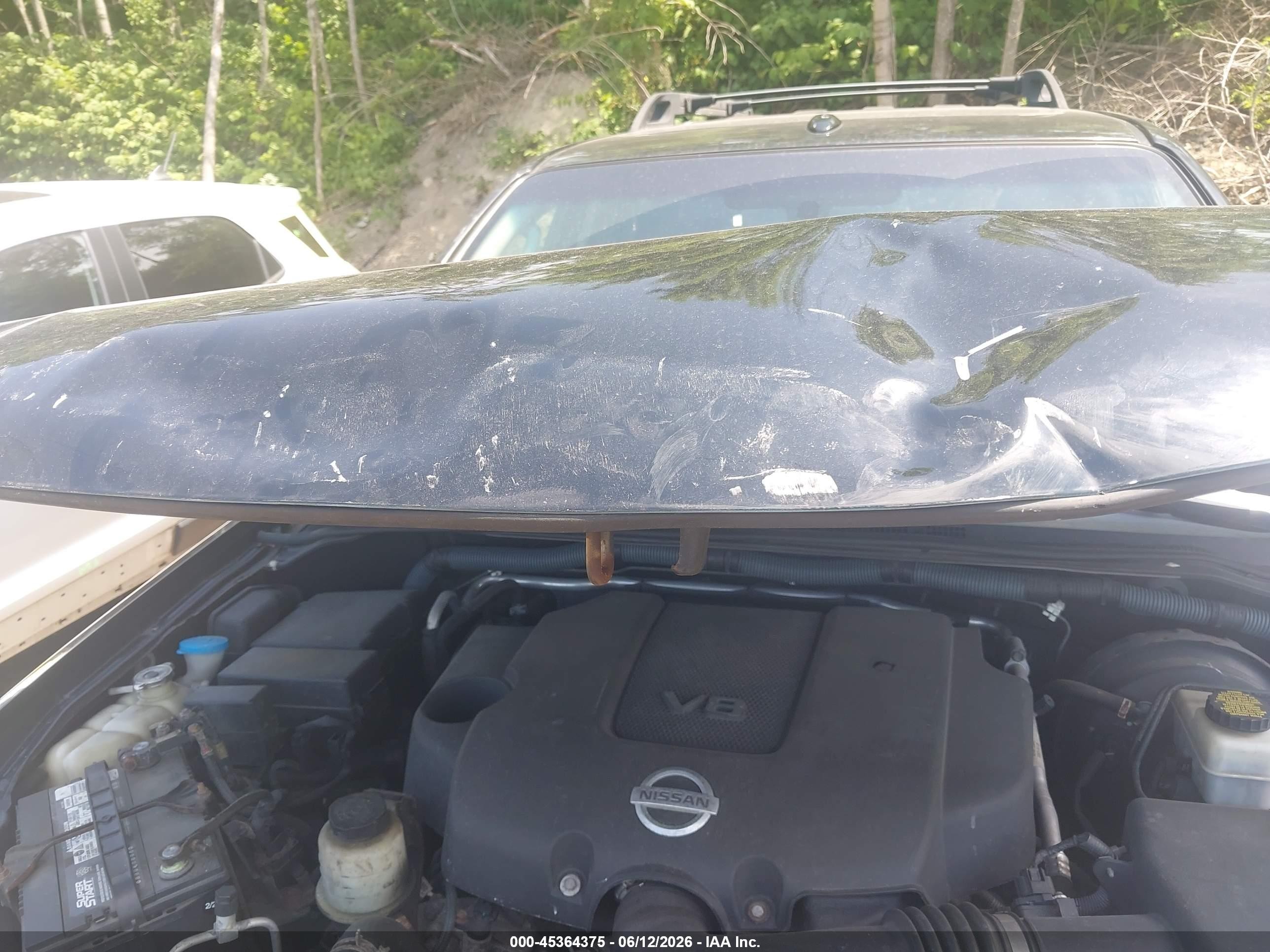 2008 Nissan Pathfinder Le V8 Black vin: 5N1BR18B78C619646