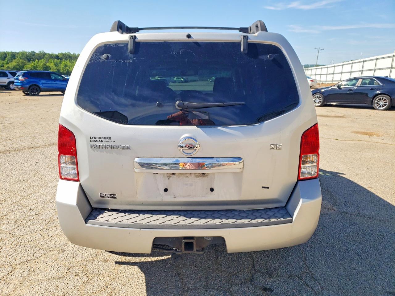2008 Nissan Pathfinder Se V8 Gray vin: 5N1BR18B98C609510