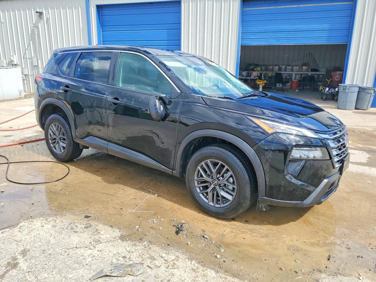 2024 Nissan Rogue S Черный vin: 5N1BT3AA2RC694612