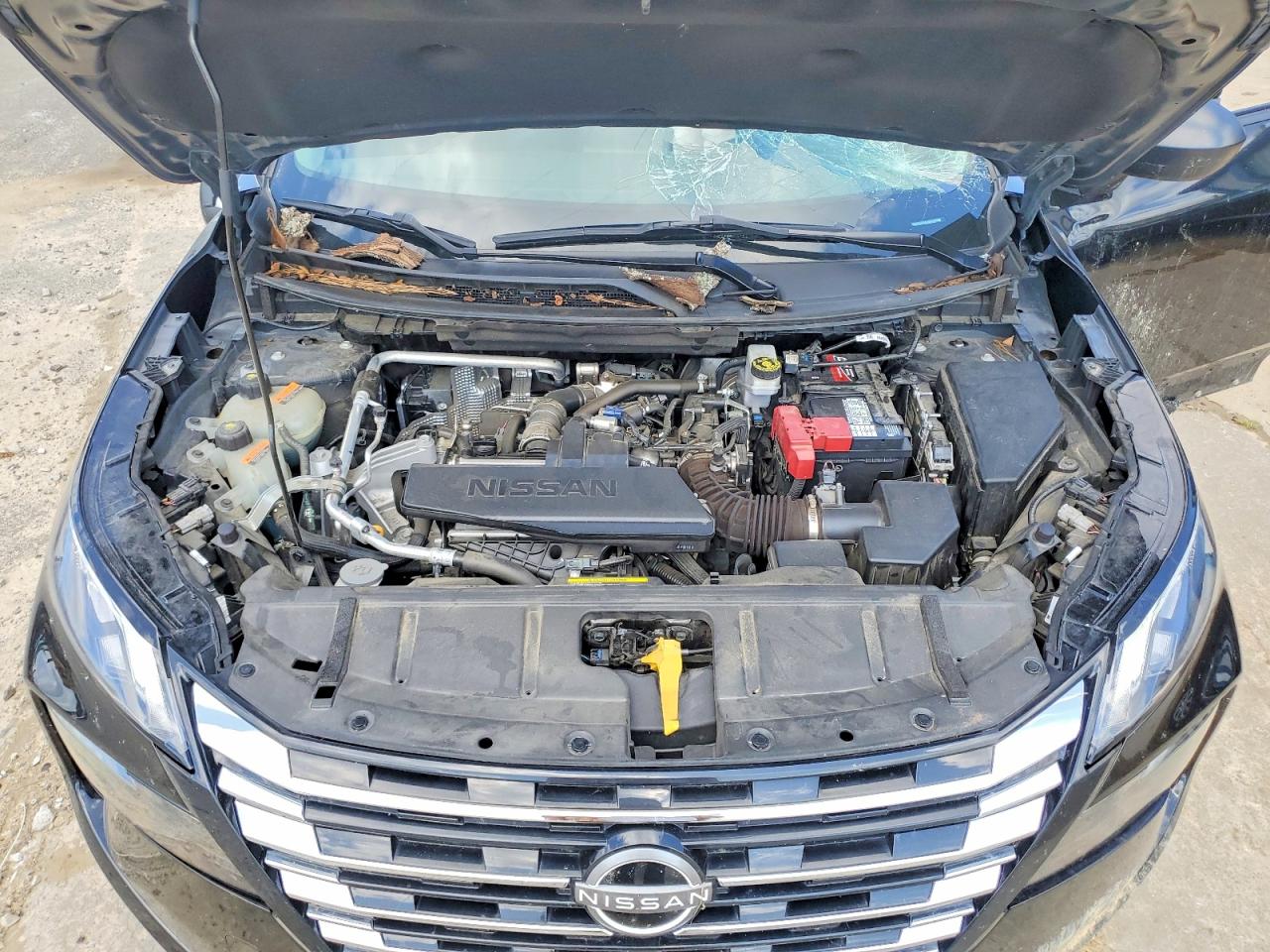 2024 Nissan Rogue S Черный vin: 5N1BT3AA2RC694612