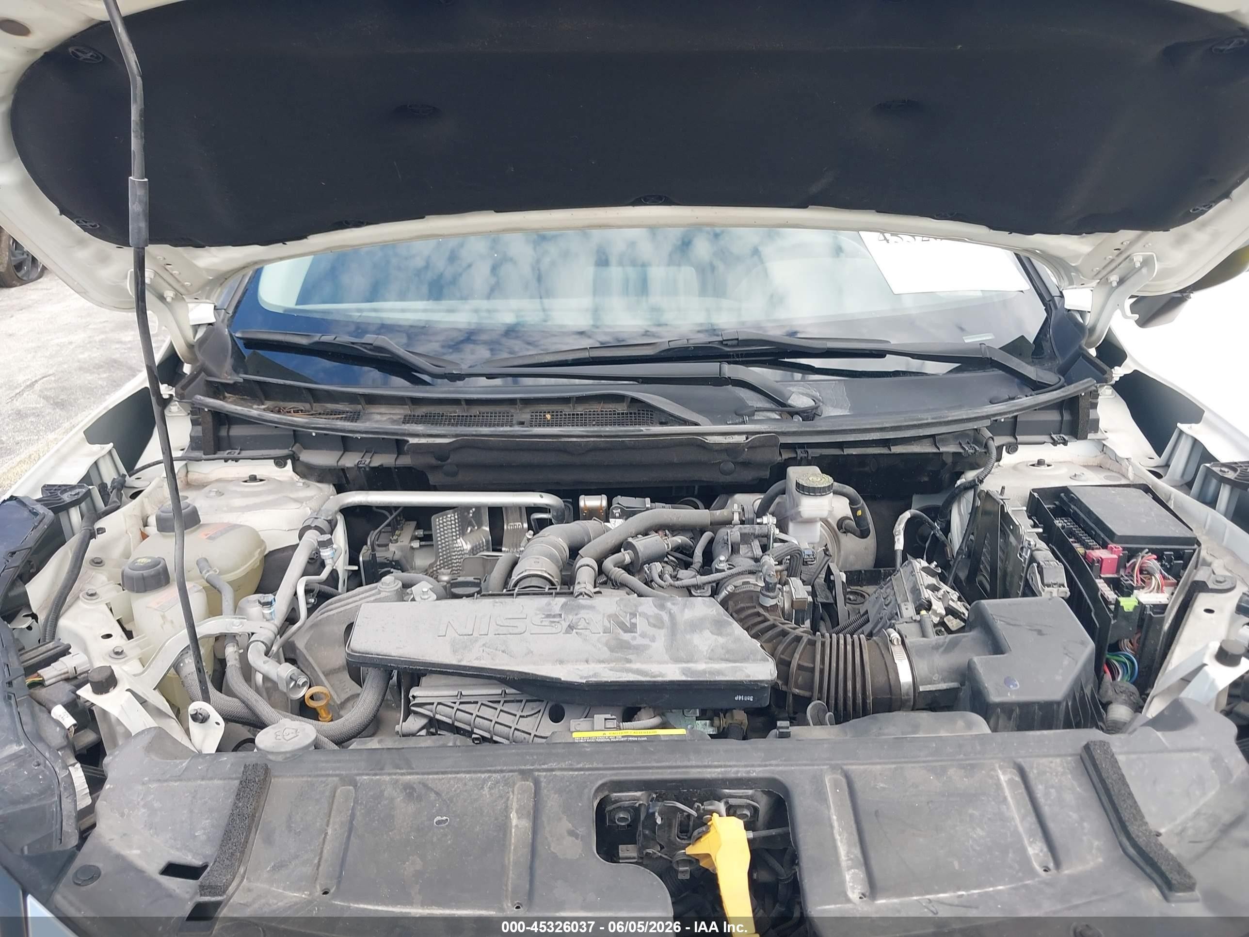 2023 Nissan Rogue S Fwd Белый vin: 5N1BT3AA4PC792392