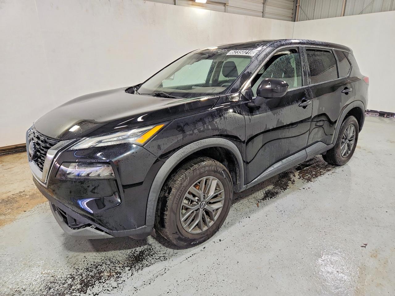 2023 Nissan Rogue S Black vin: 5N1BT3AA4PC900008